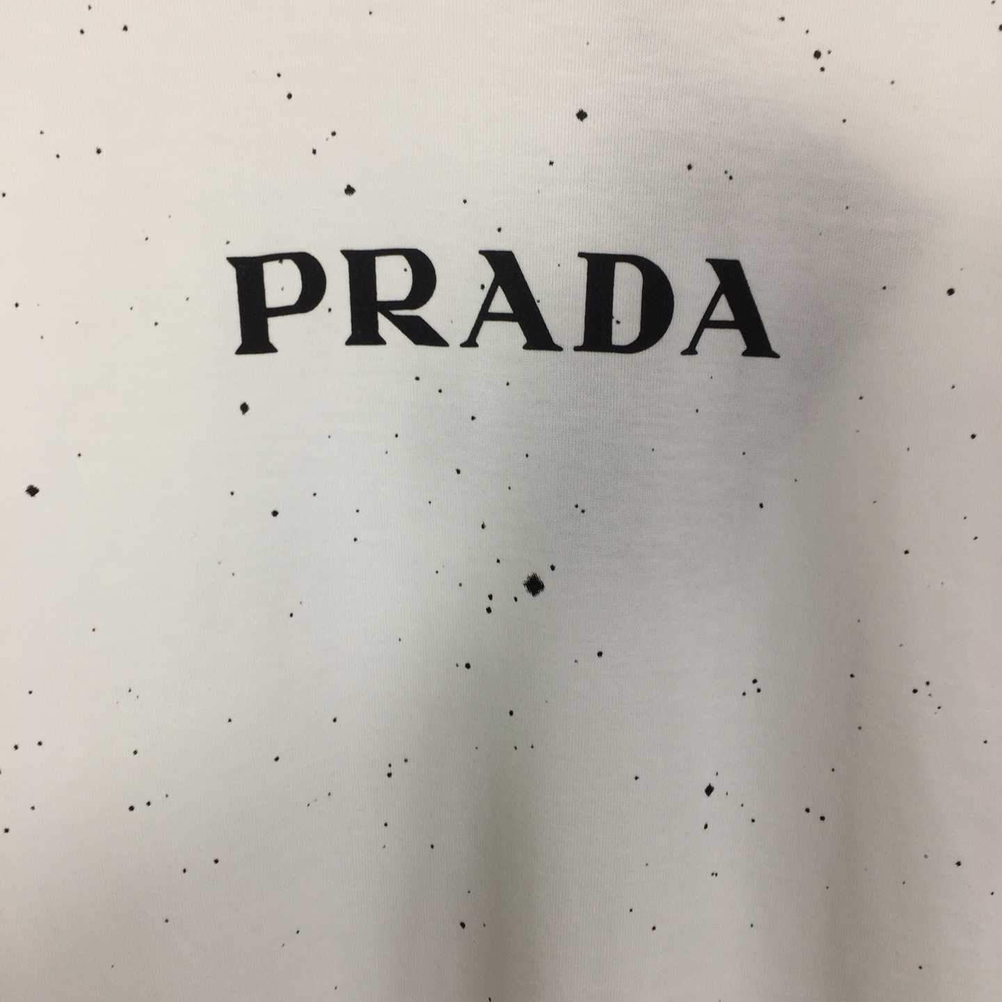 Prada Logo Cotton T-shirt - 