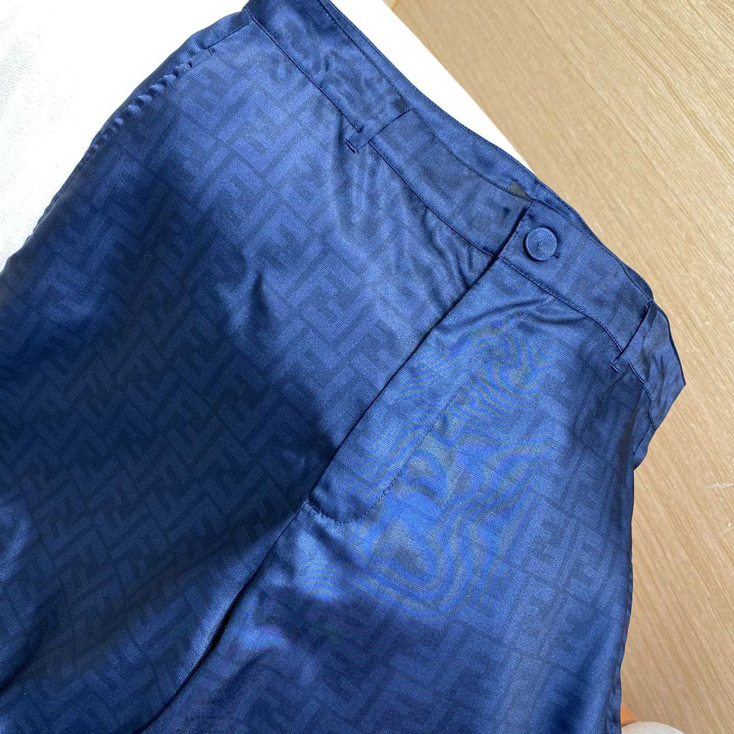 Fendi Allover Logo Printed Shorts - 