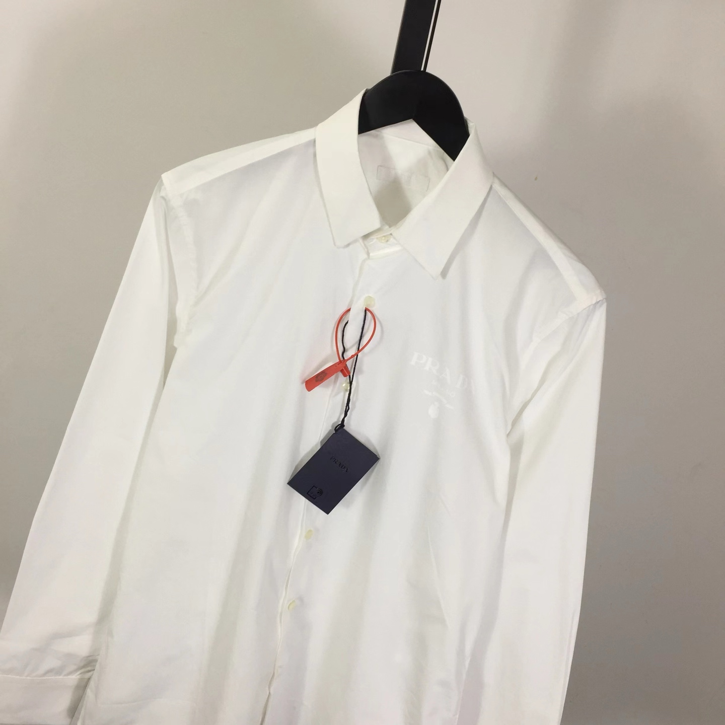 Prada White Long-sleeve Shirt - DesignerGu