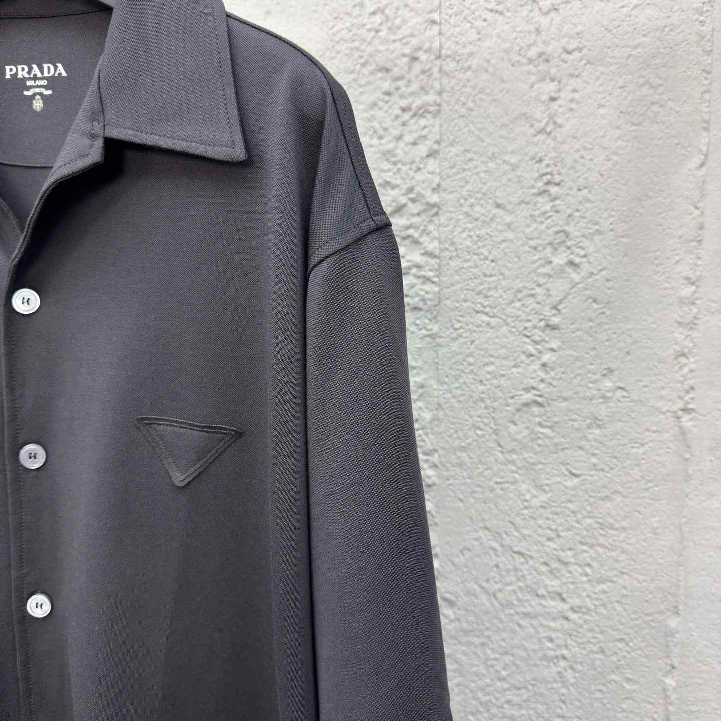 Prada Piqué Shirt - DesignerGu