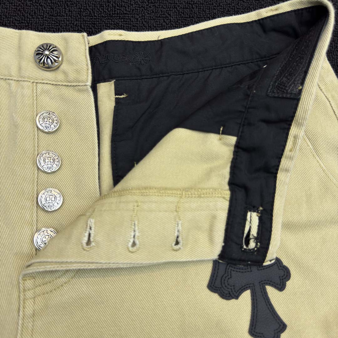 Chrome Hearts Cross Patch Chino Pants - DesignerGu