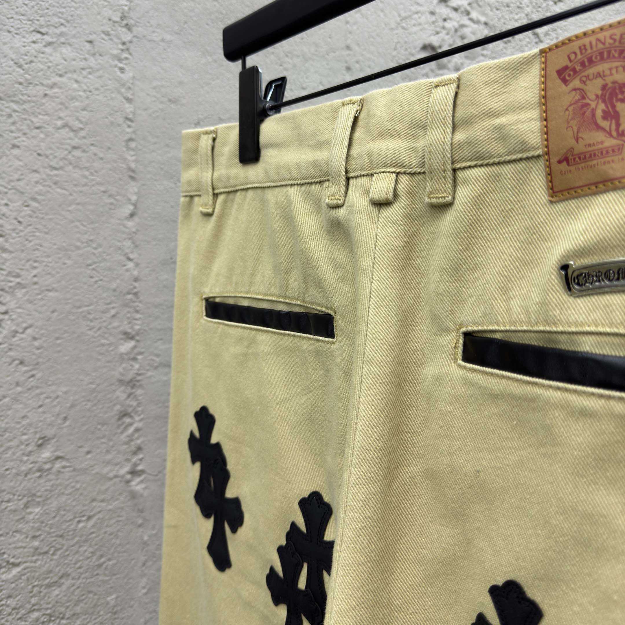 Chrome Hearts Cross Patch Chino Pants - DesignerGu