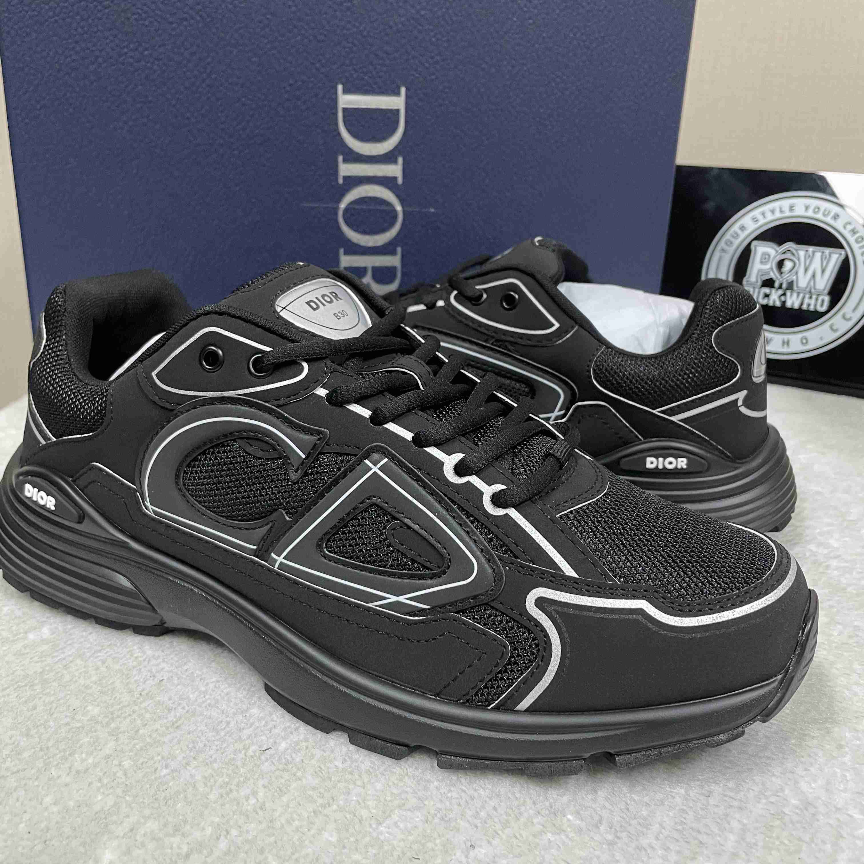 Dior B30 Triple Black - DesignerGu