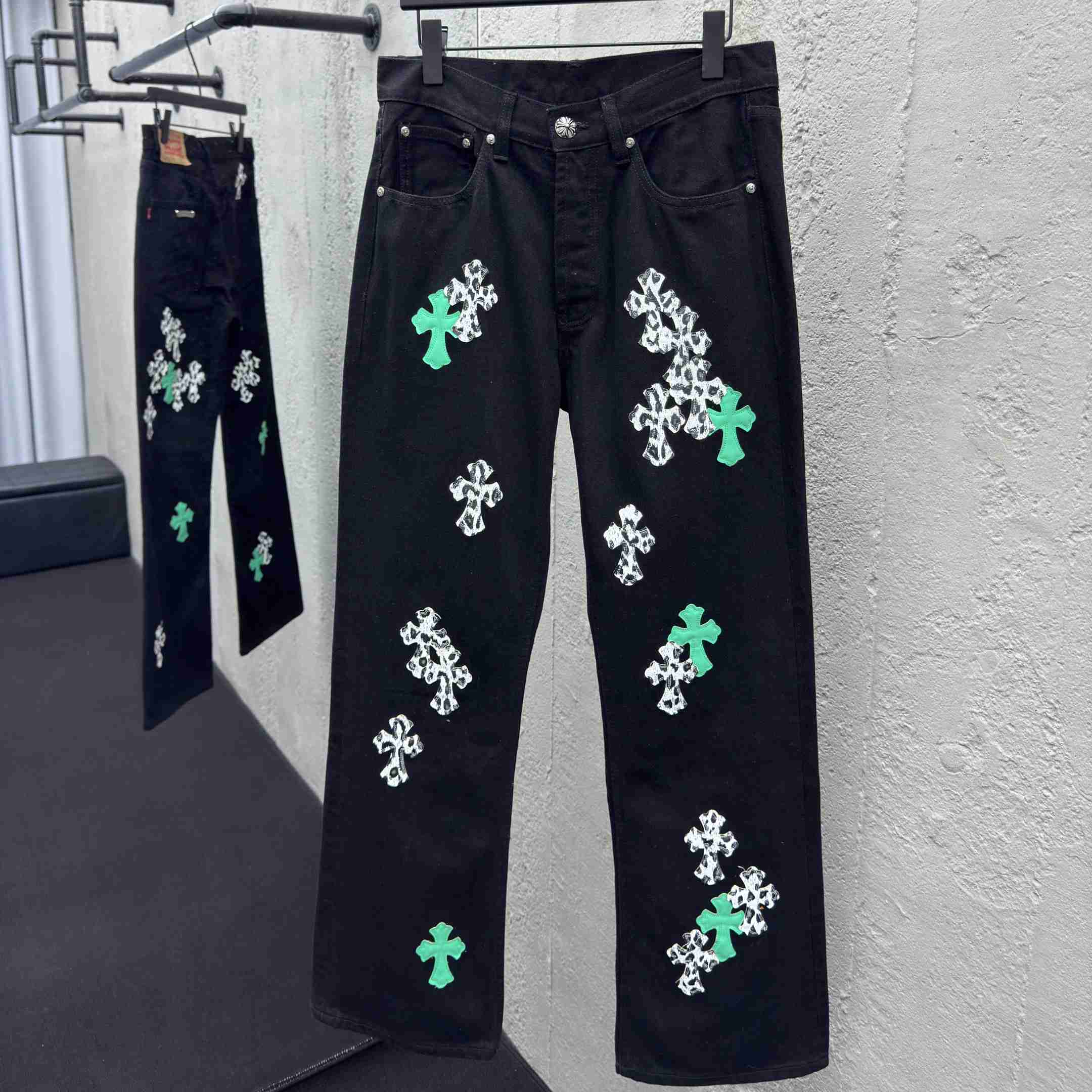 Chrome Hearts Jeans - DesignerGu