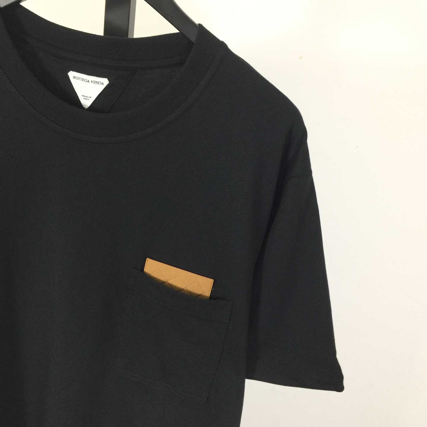 Bottega Veneta Pima Cotton Jersey T-Shirt   - DesignerGu