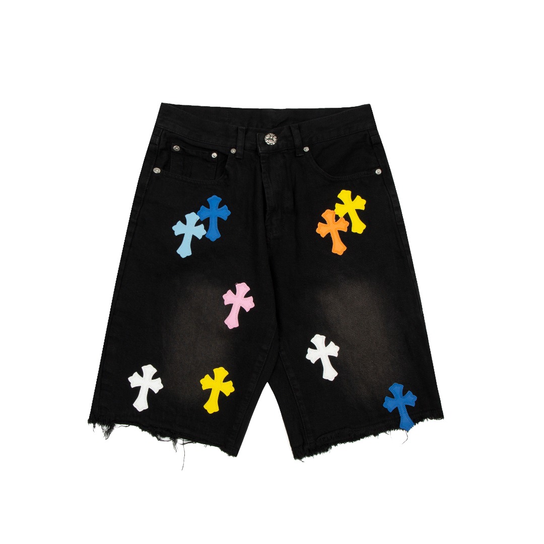 Chrome Hearts Denim Shorts - DesignerGu