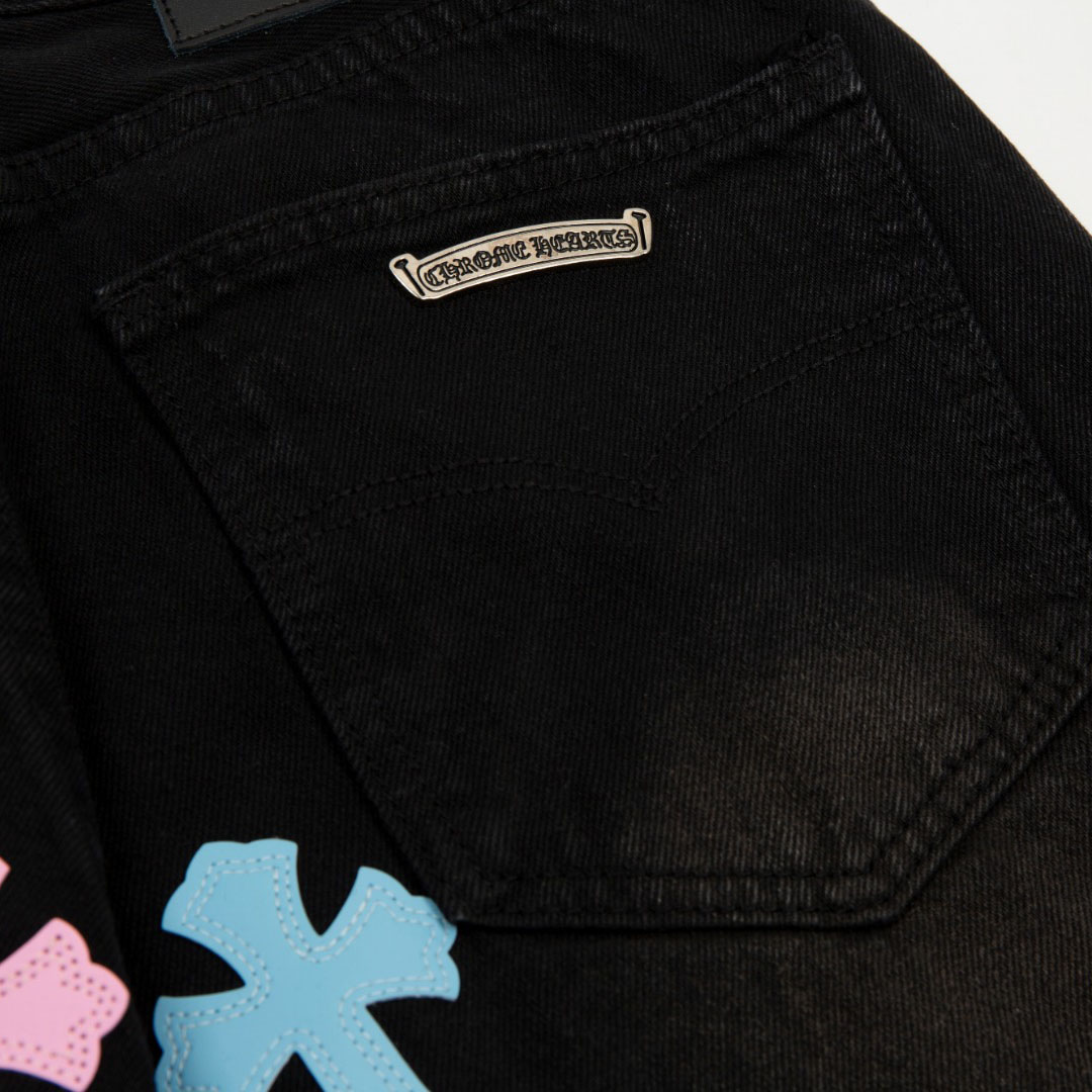 Chrome Hearts Denim Shorts - DesignerGu