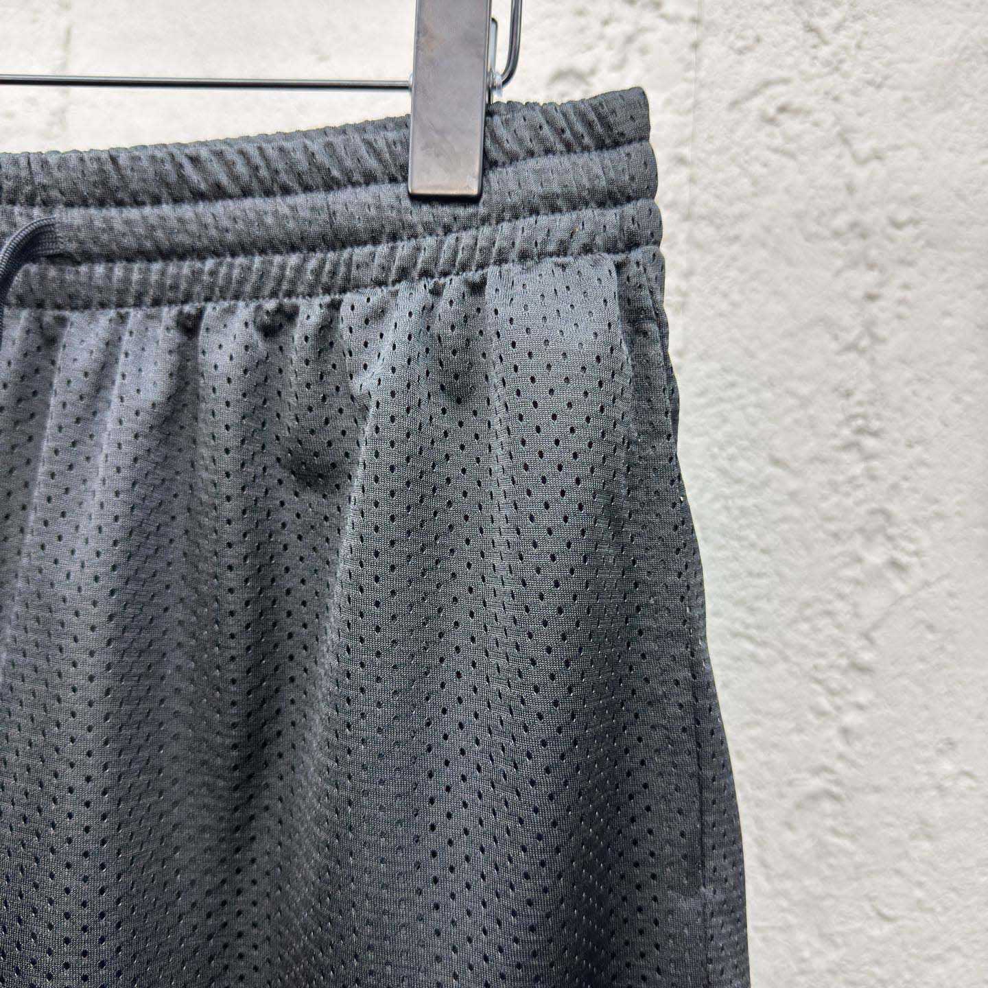 Chrome Hearts Sports Mesh Varsity Shorts Black - DesignerGu