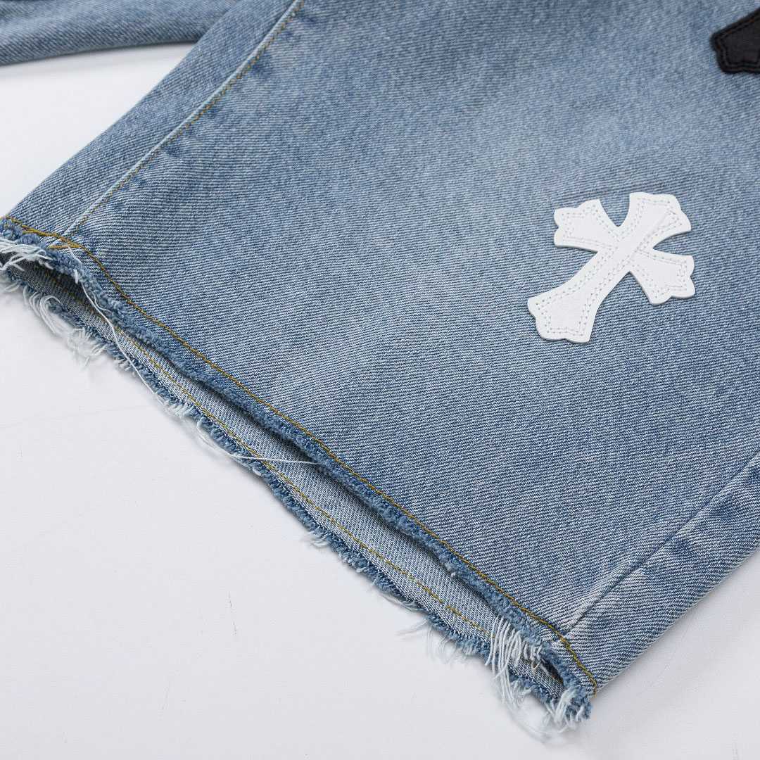 Chrome Hearts Denim Shorts - DesignerGu