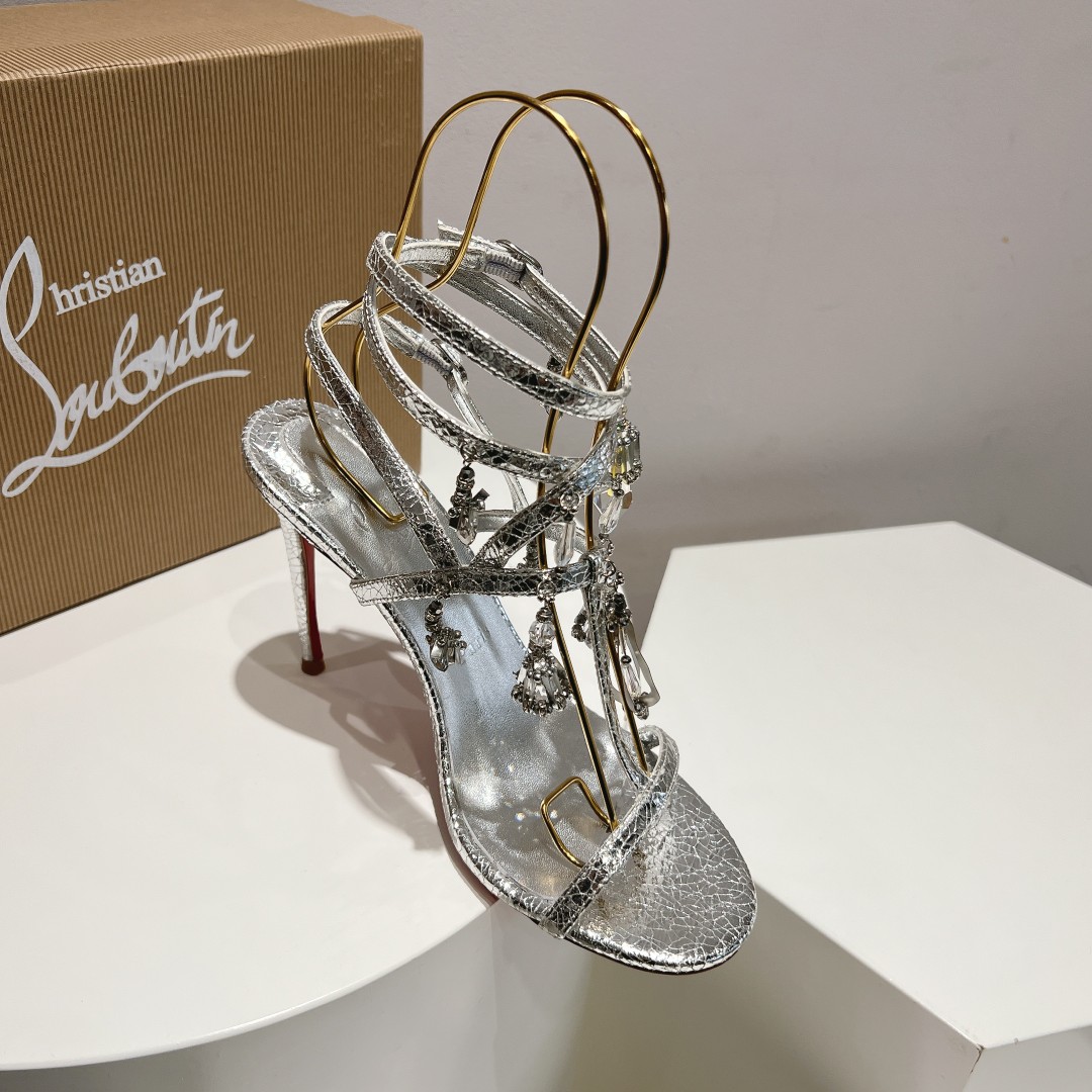 Christian Louboutin 110mm Bombina Pampila sandals - 