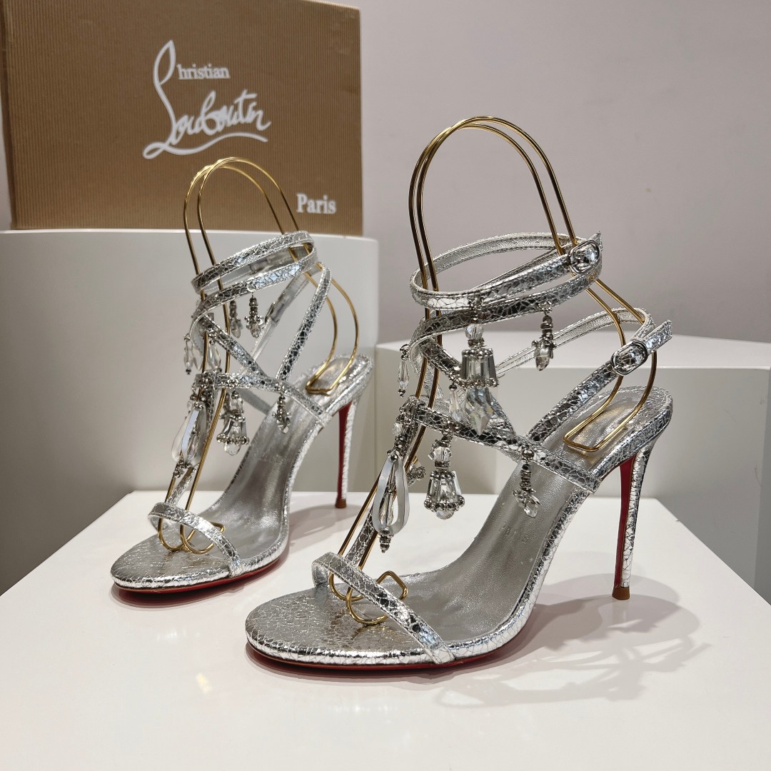Christian Louboutin 110mm Bombina Pampila sandals - 