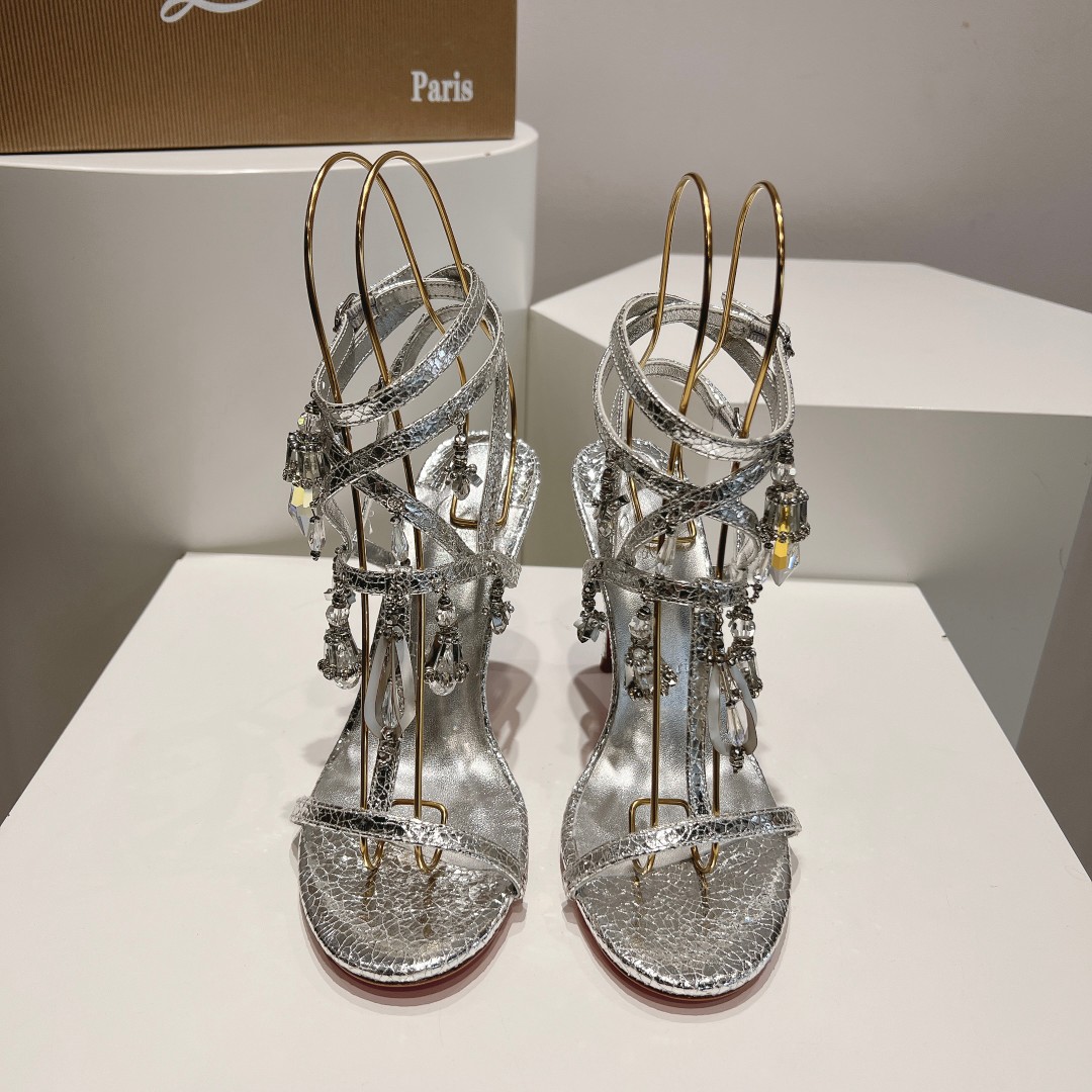 Christian Louboutin 110mm Bombina Pampila sandals - 