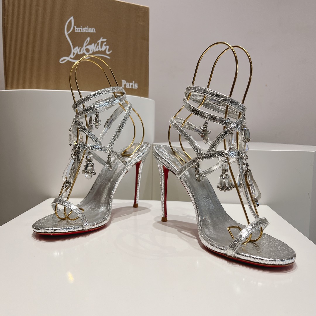 Christian Louboutin 110mm Bombina Pampila sandals - 