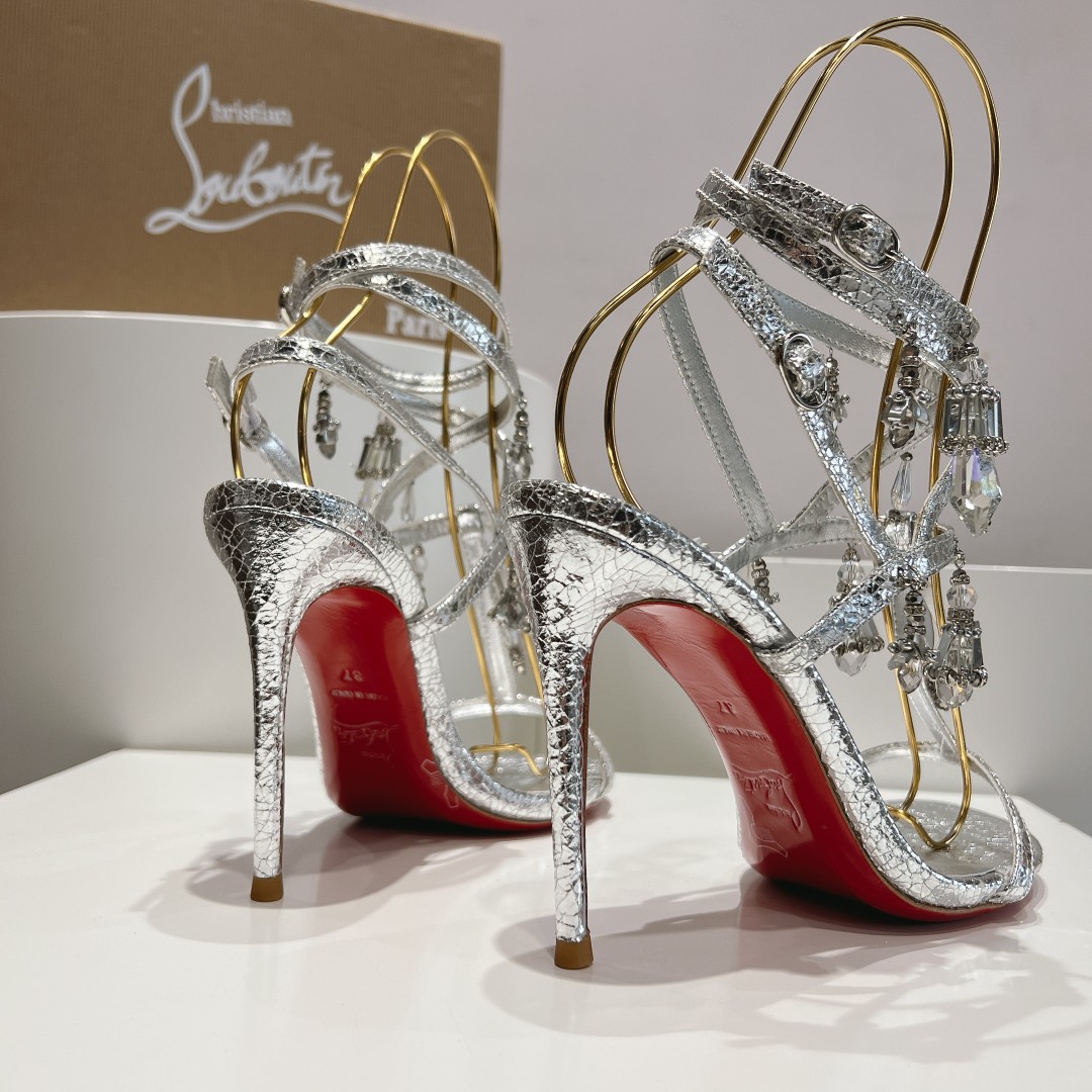 Christian Louboutin 110mm Bombina Pampila sandals - 