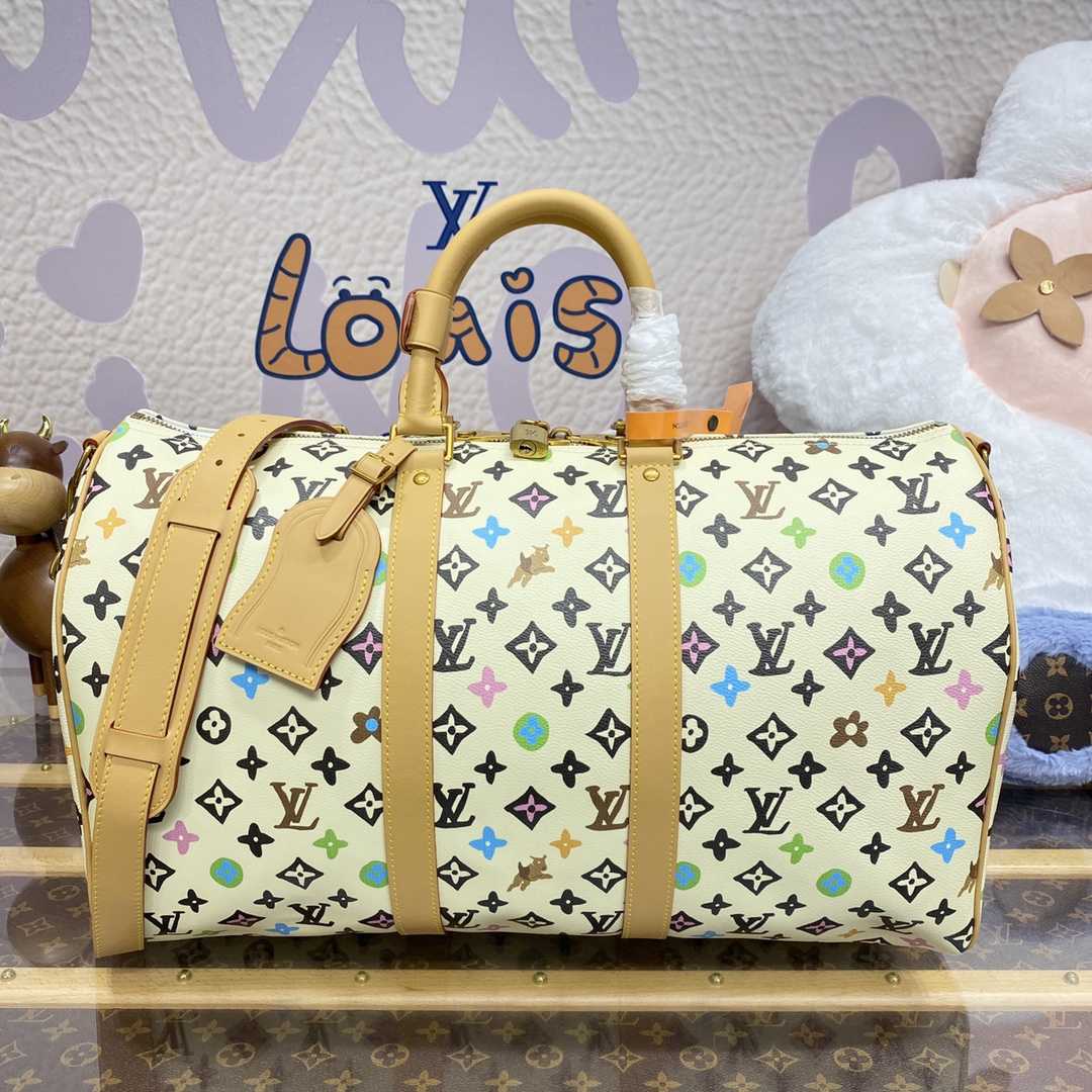 Louis Vuitton Keepall Bandoulière 45   M25233  (50% Off Sale)  PB2001      - DesignerGu