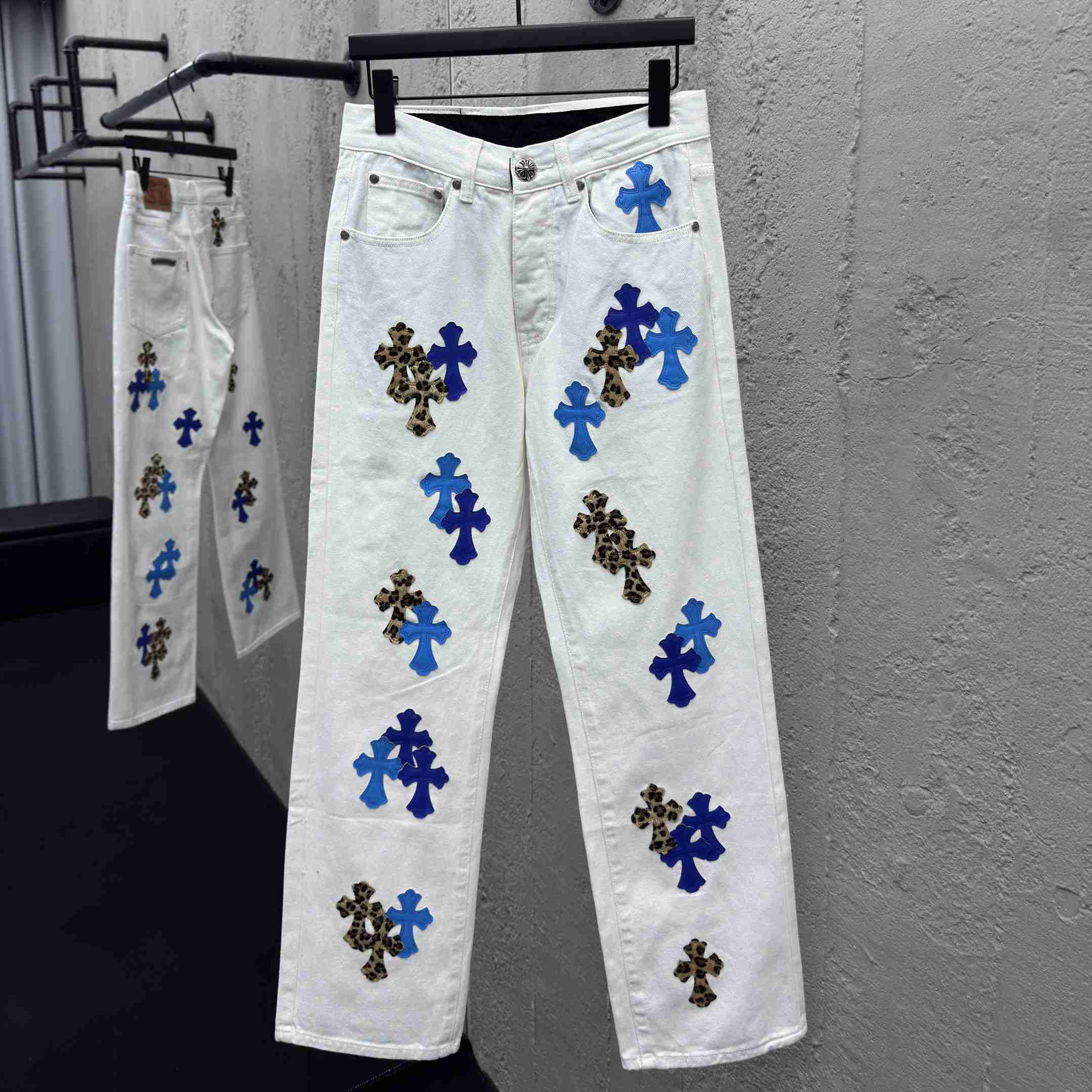 Chrome Hearts Jeans - DesignerGu