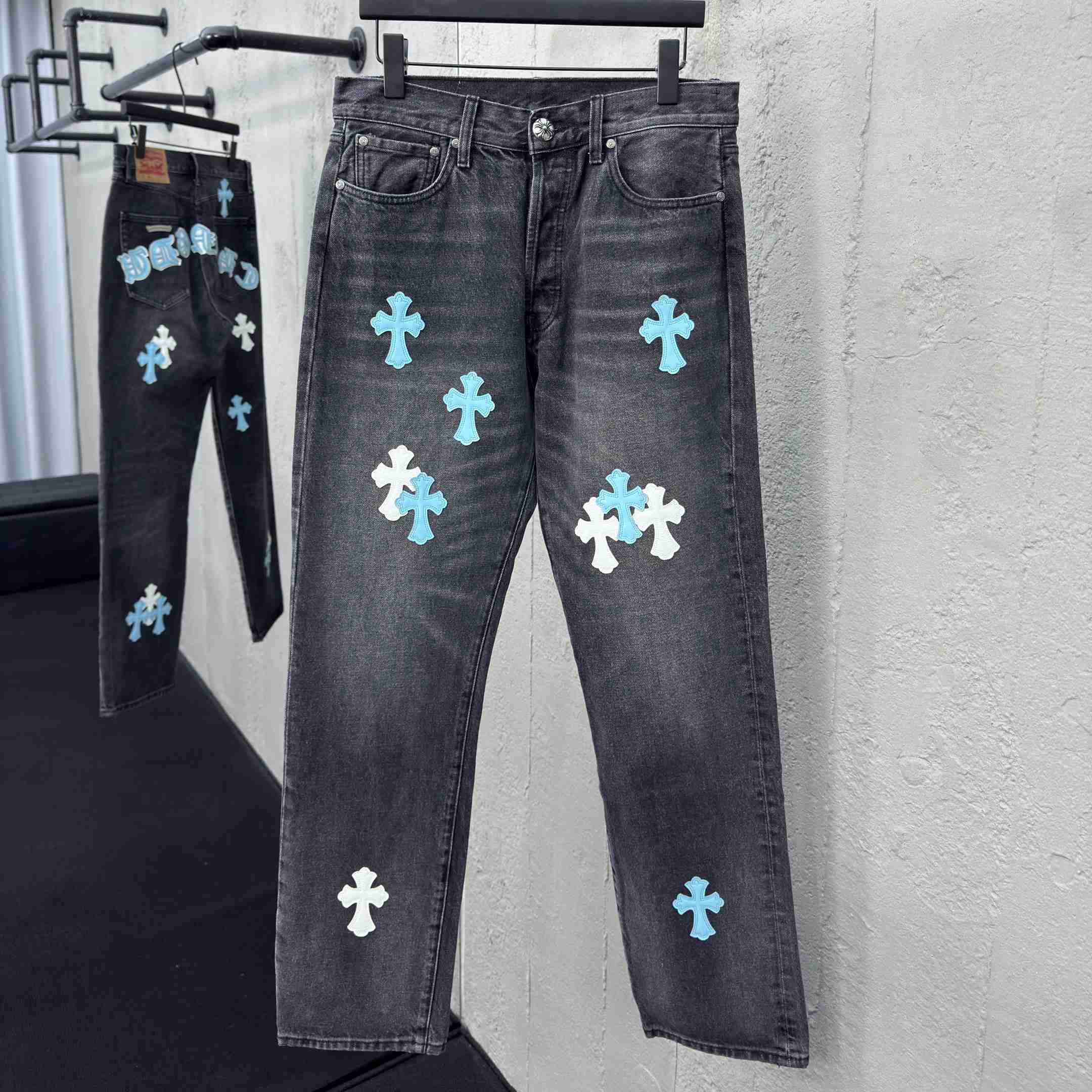Chrome Hearts Jeans - DesignerGu