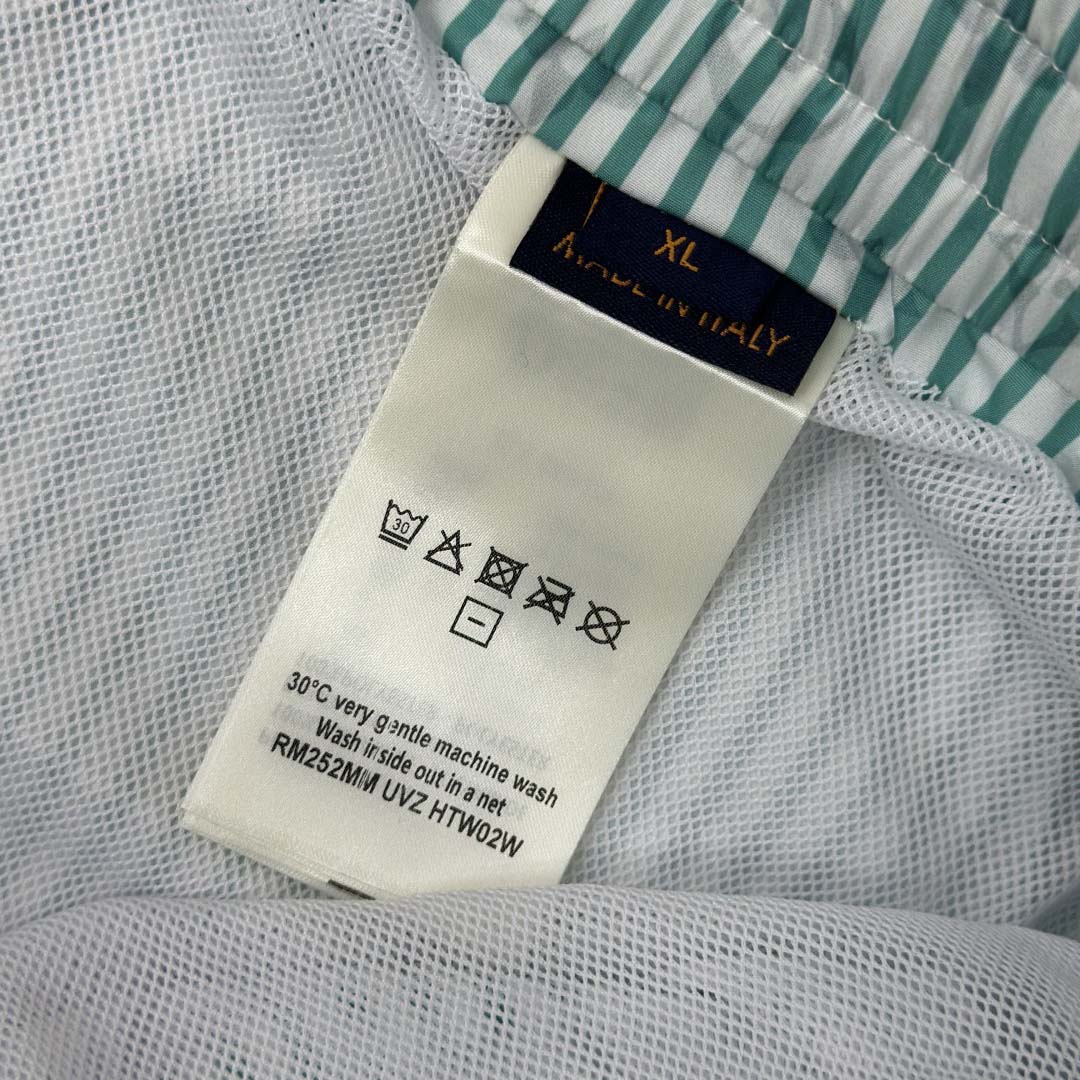 Louis Vuitton Monogram Striped Swim Shorts   1AHVZF-2 - DesignerGu