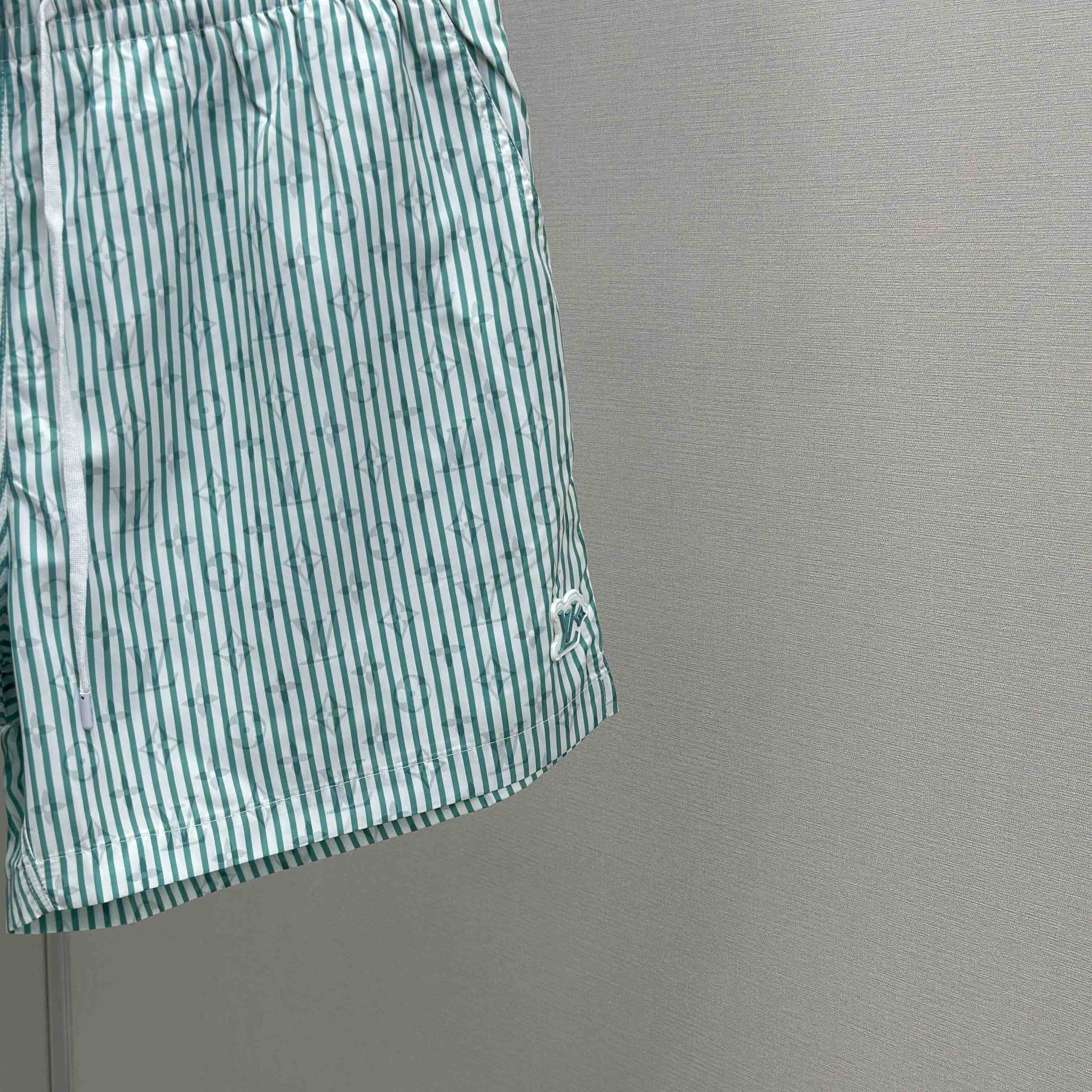 Louis Vuitton Monogram Striped Swim Shorts   1AHVZF-2 - DesignerGu
