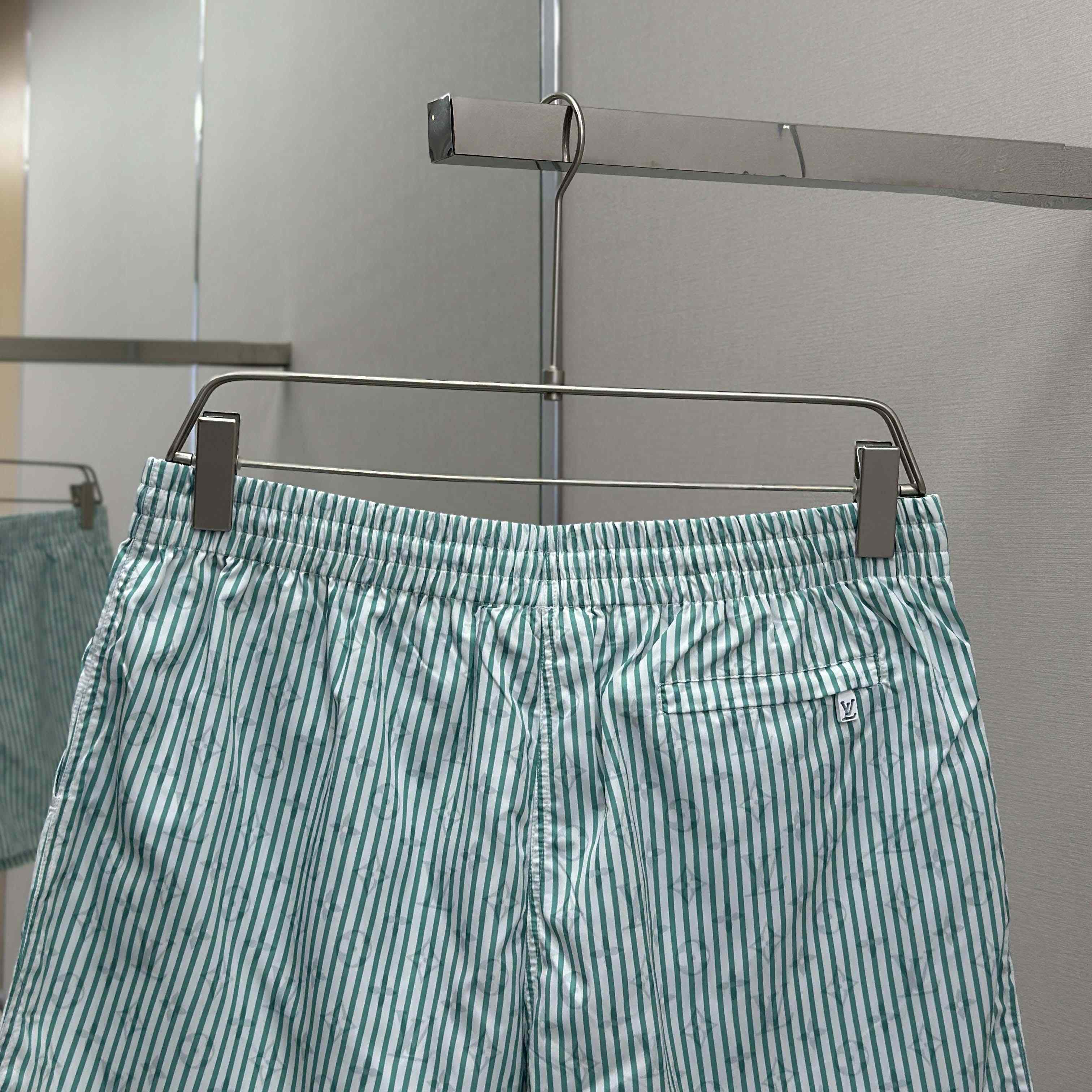 Louis Vuitton Monogram Striped Swim Shorts   1AHVZF-2 - DesignerGu
