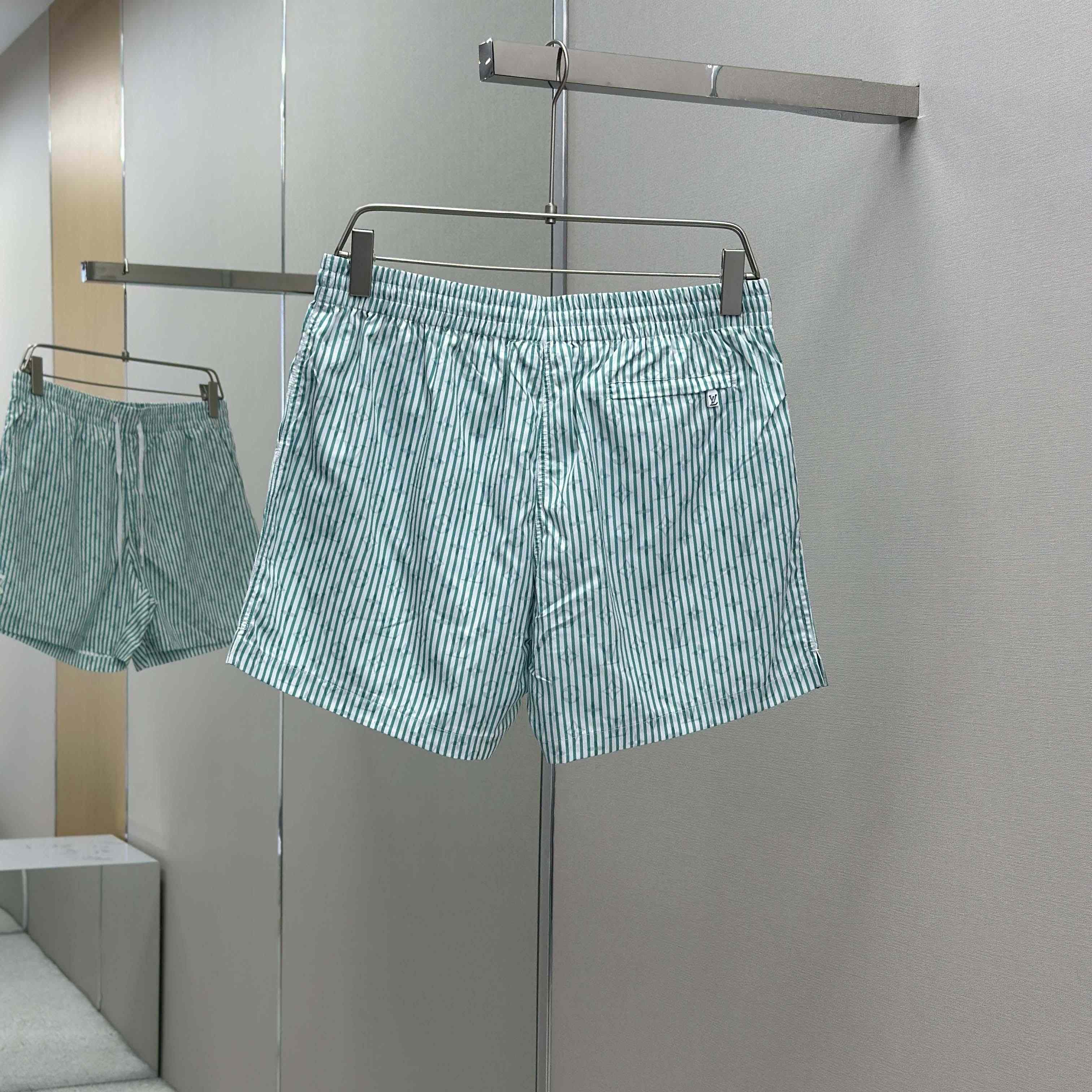 Louis Vuitton Monogram Striped Swim Shorts   1AHVZF-2 - DesignerGu