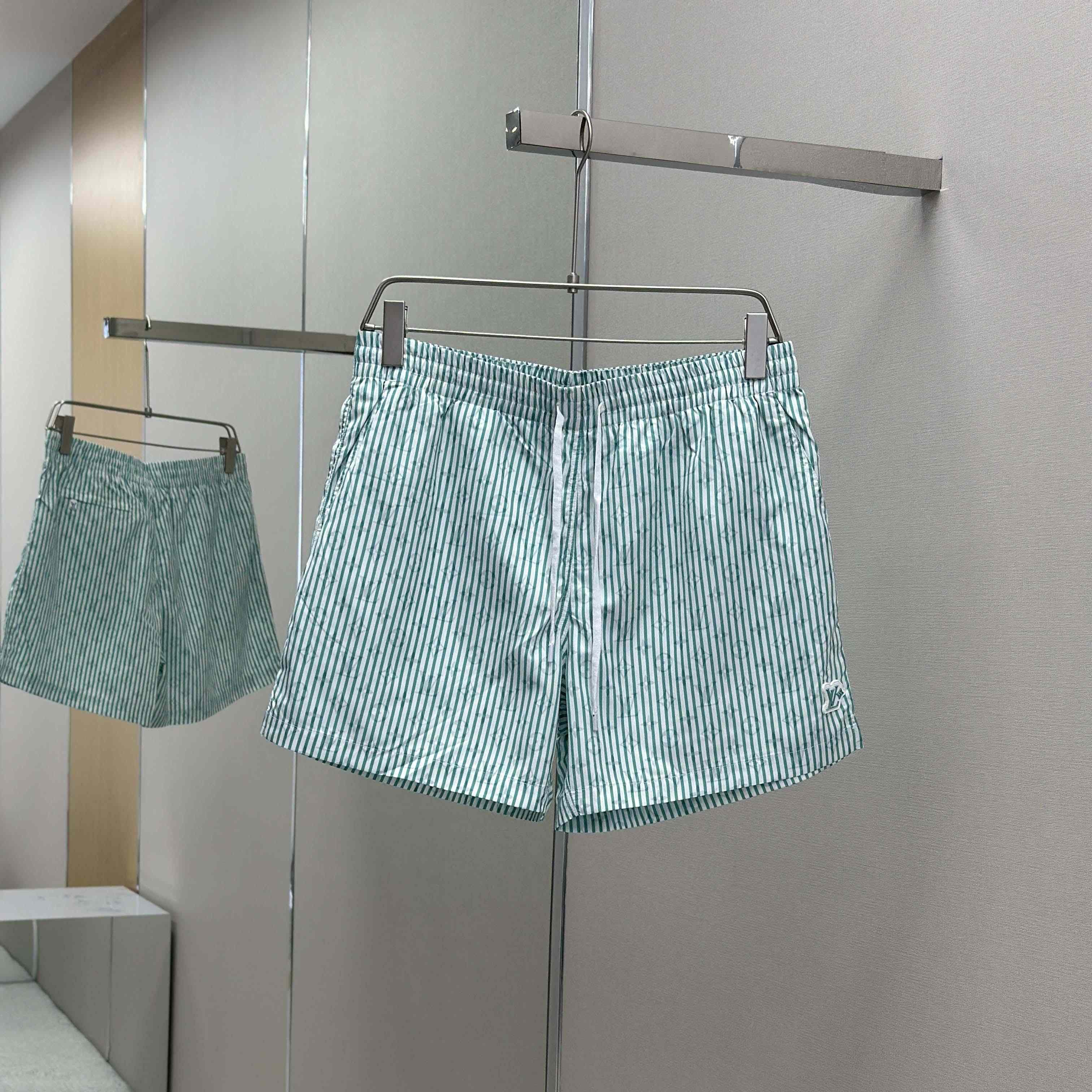 Louis Vuitton Monogram Striped Swim Shorts   1AHVZF-2 - DesignerGu