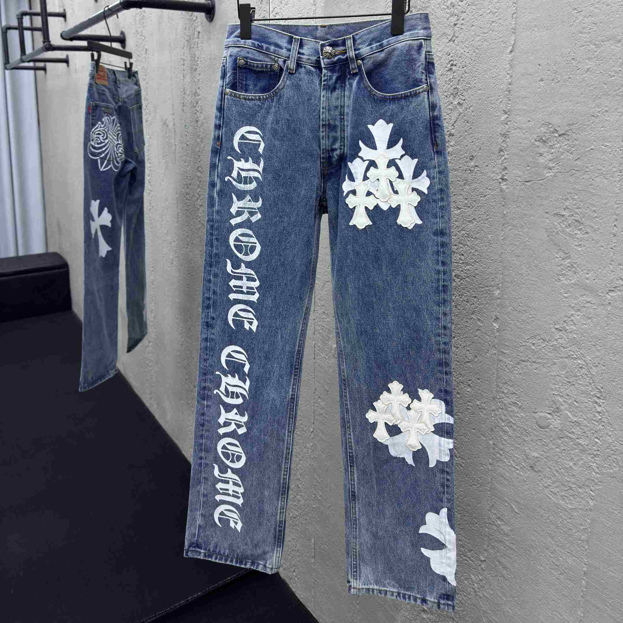 Chrome Hearts Jeans - DesignerGu