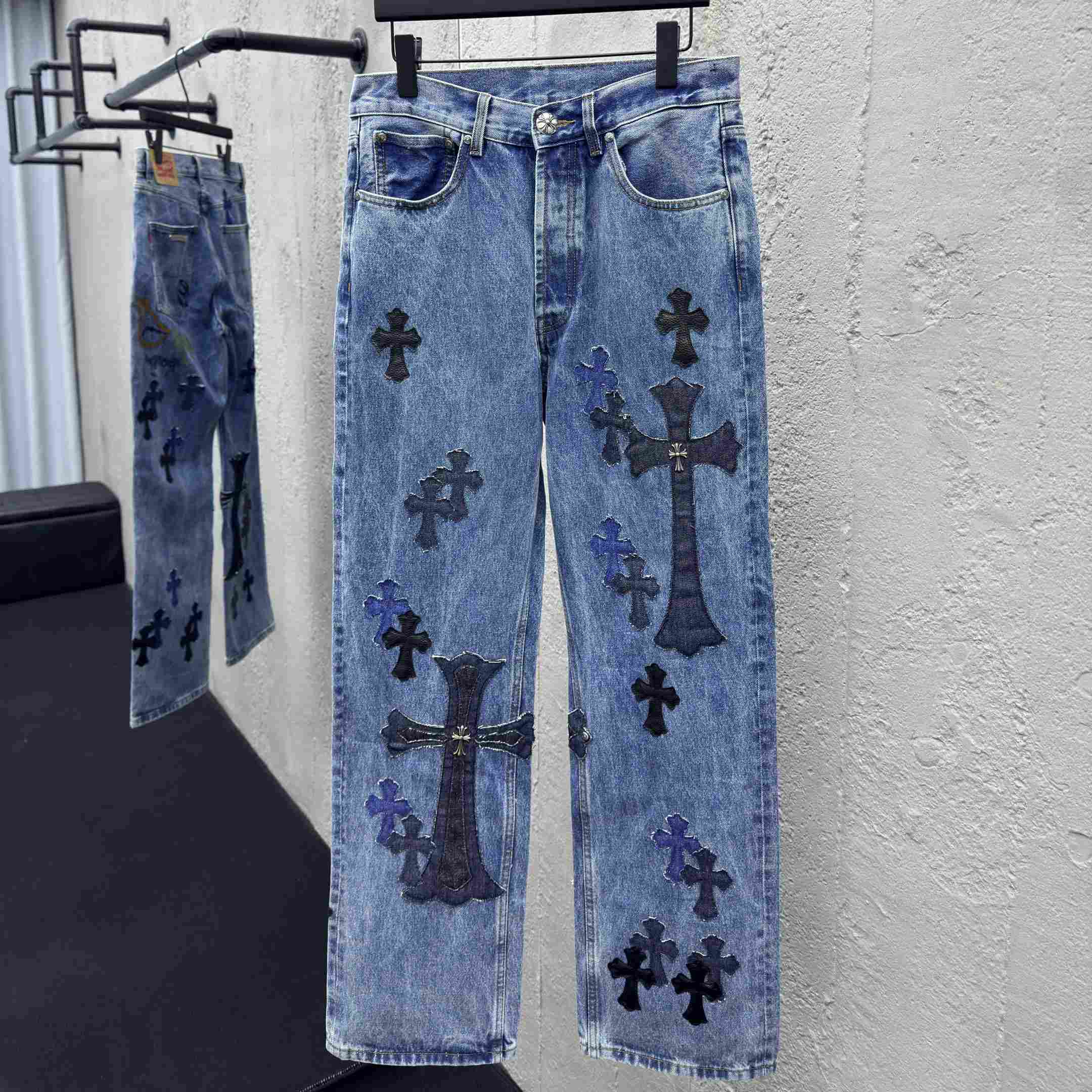 Chrome Hearts Jeans - DesignerGu