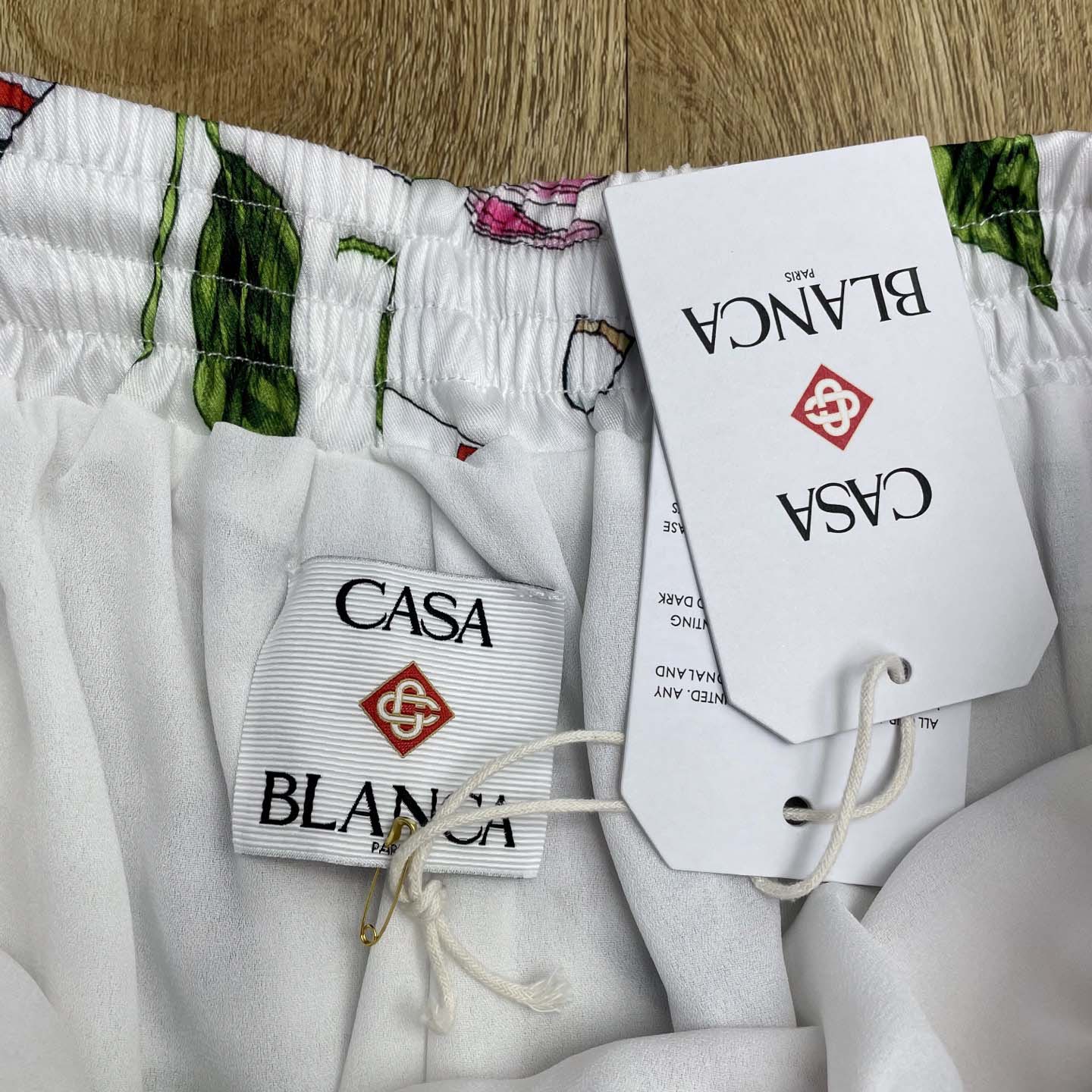 Casablanca Drawstring Shorts   CA3532 - 