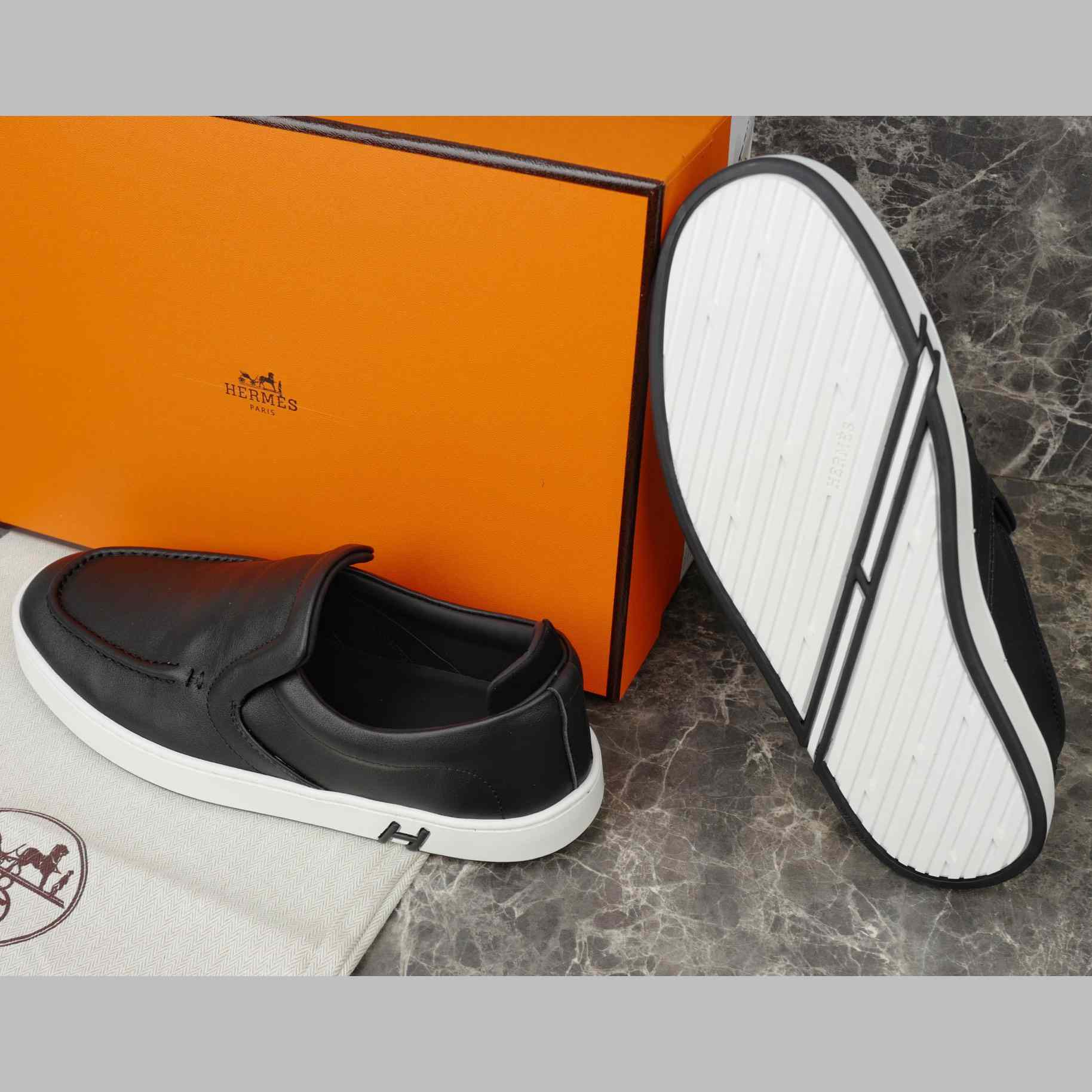 Hermes Kiddy Slip-on Sneaker - DesignerGu