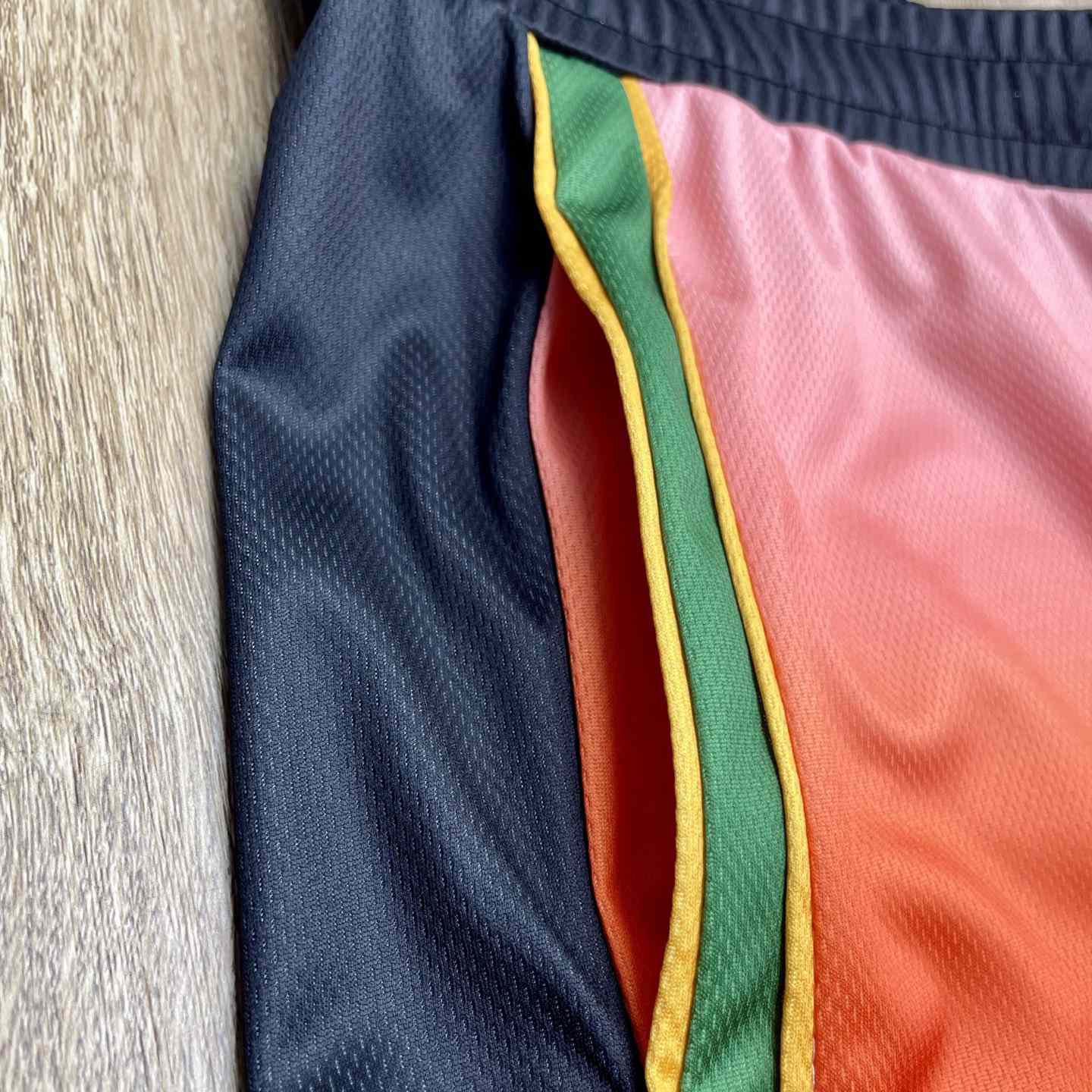Casablanca Pastel Gradient Football Shorts   C1009 - 