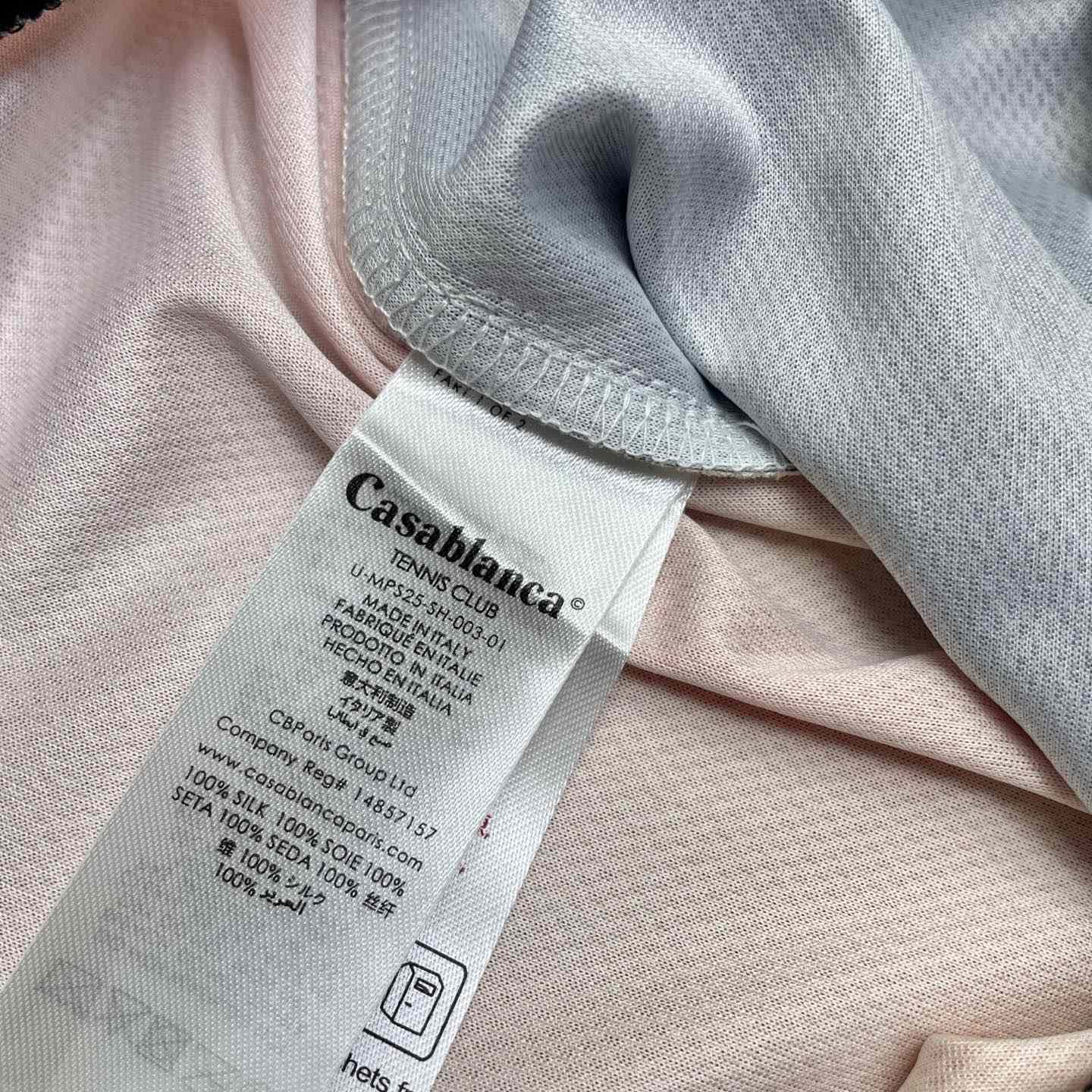 Casablanca Pastel Gradient Football Shorts   C1009 - 