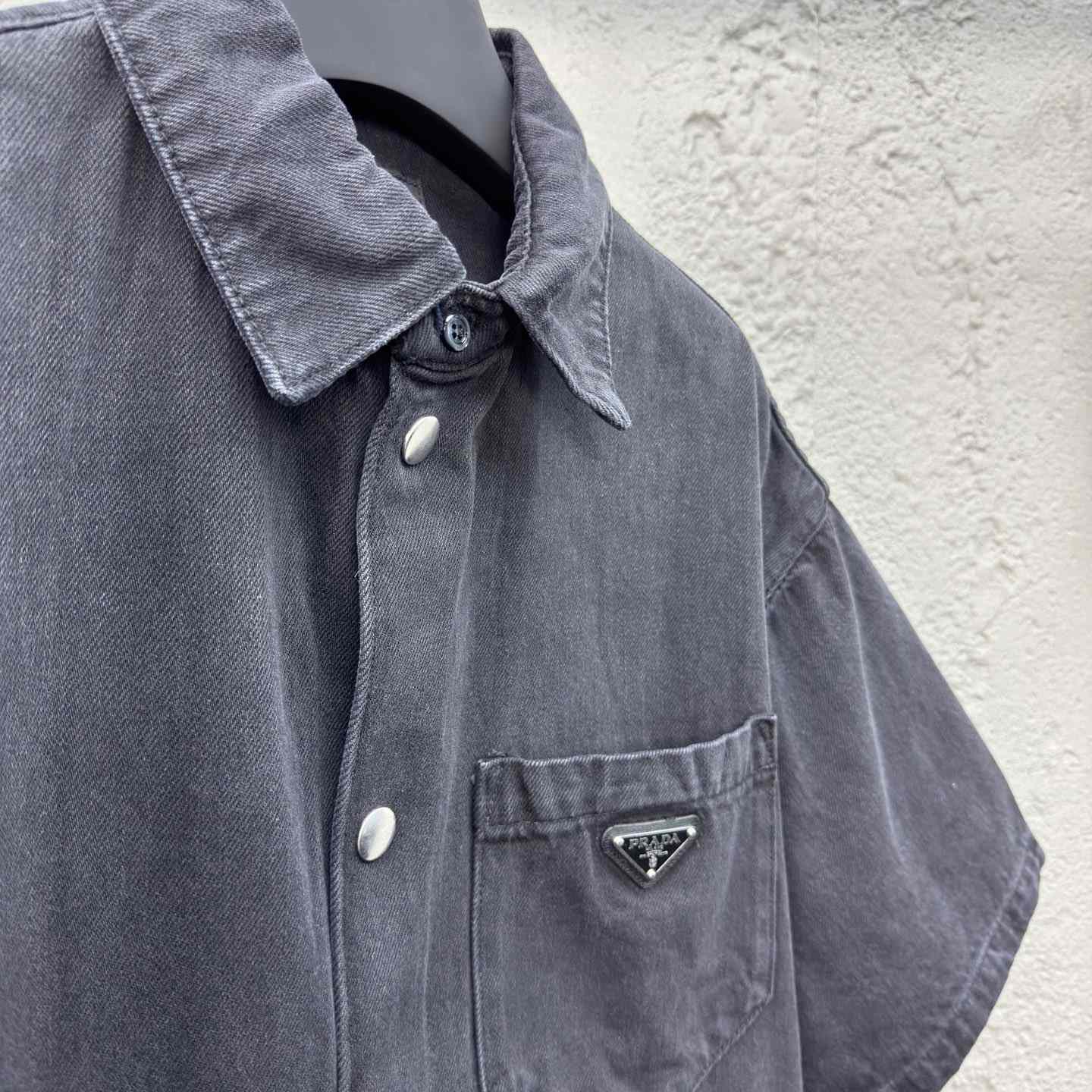 Prada Denim Shirt - DesignerGu