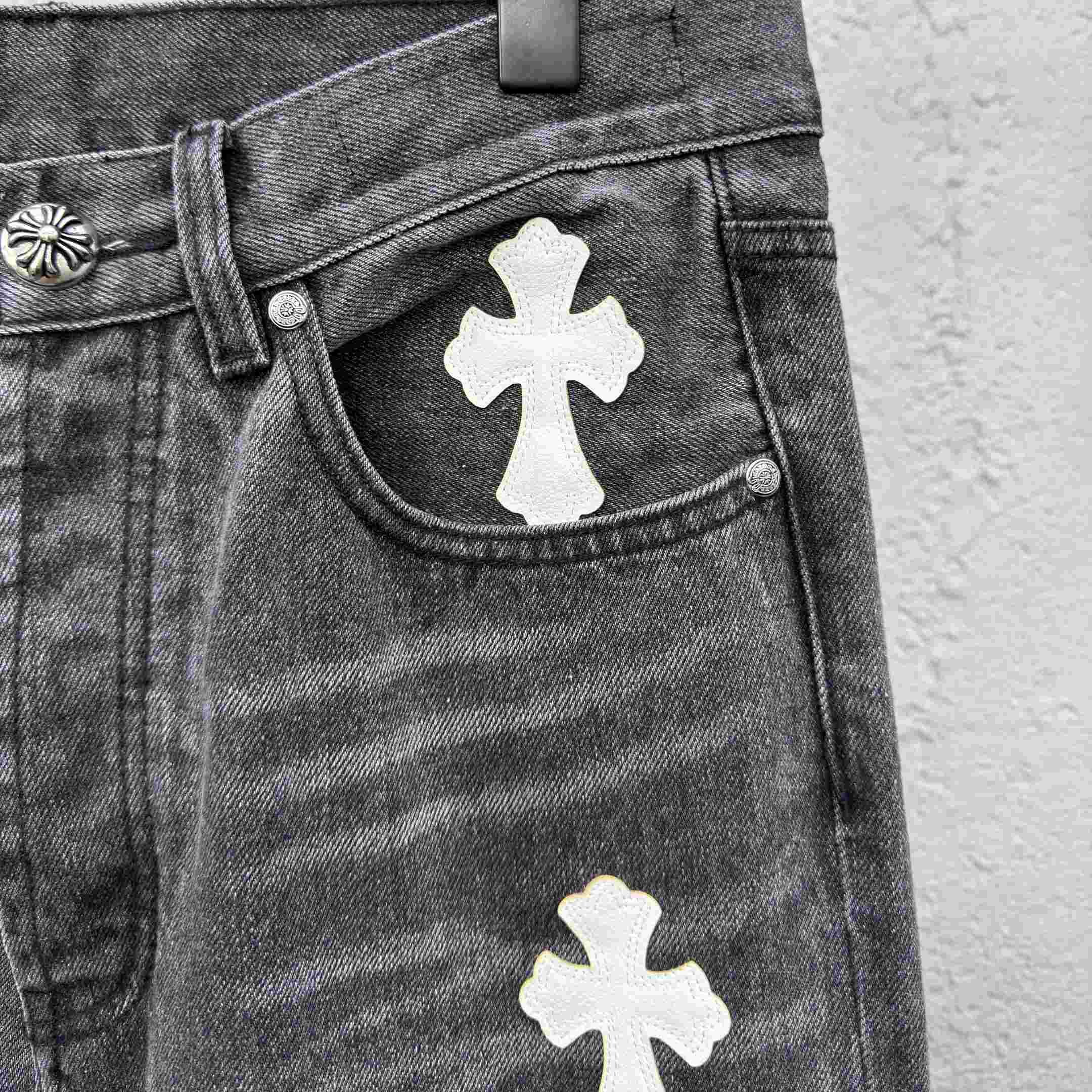 Chrome Hearts Jeans - DesignerGu