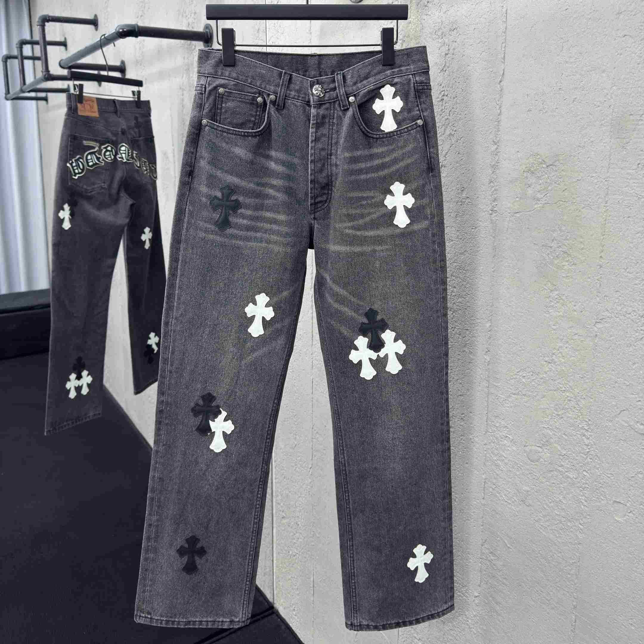 Chrome Hearts Jeans - DesignerGu