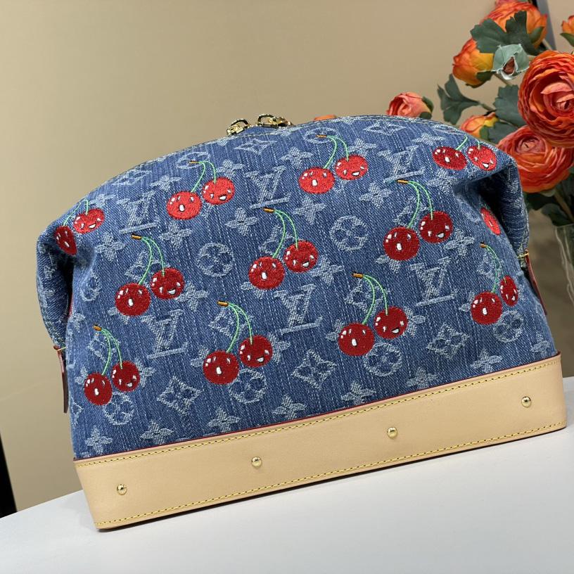Louis Vuitton LV x TM Cosmetic Pouch GM   M13893 - DesignerGu