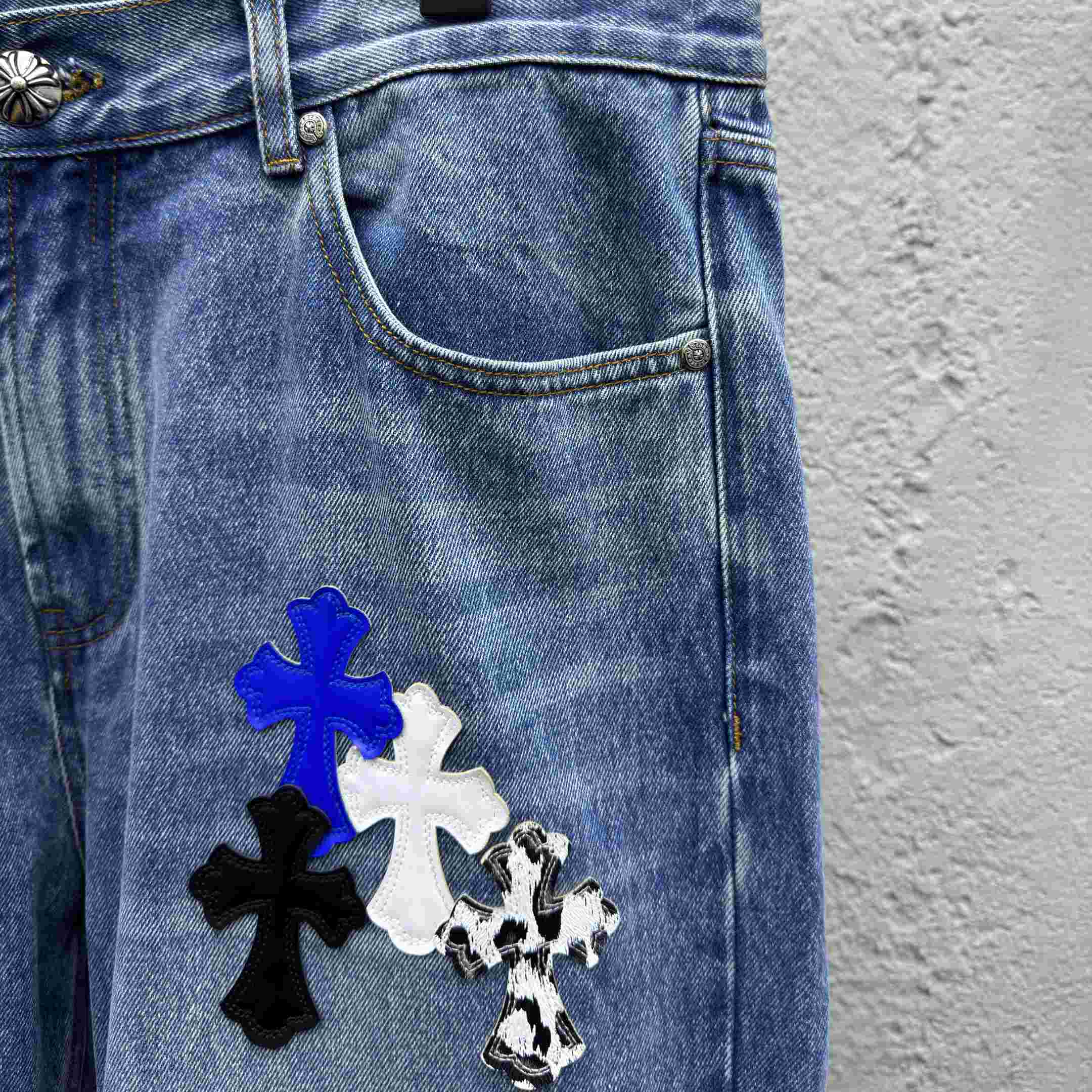 Chrome Hearts Jeans - DesignerGu