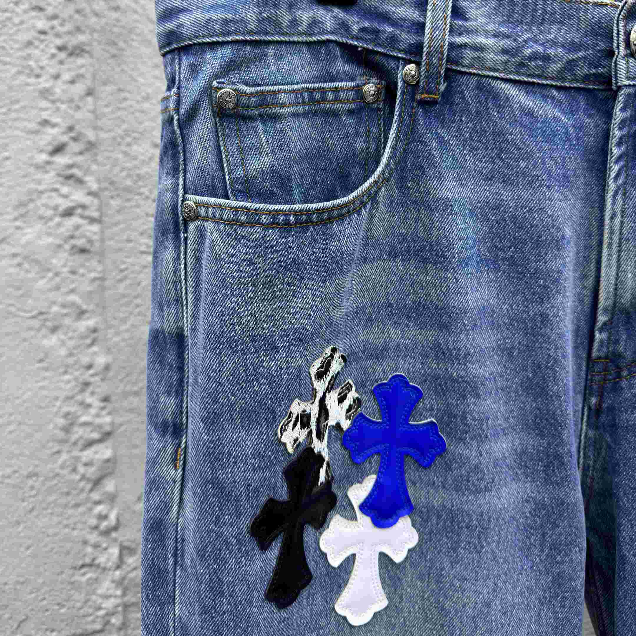 Chrome Hearts Jeans - DesignerGu