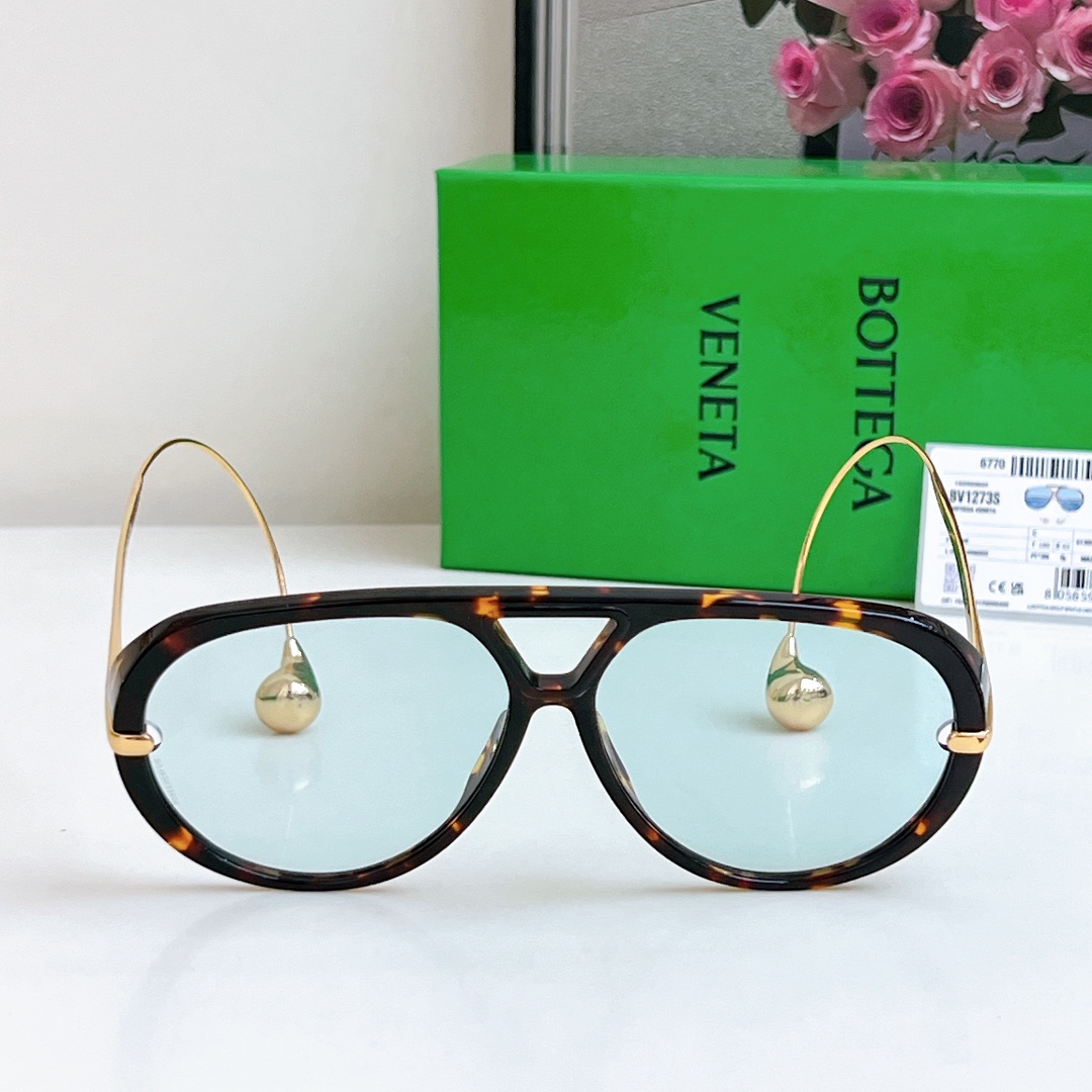 Bottega Veneta Drop Aviator Sunglasses  BV1273S - DesignerGu