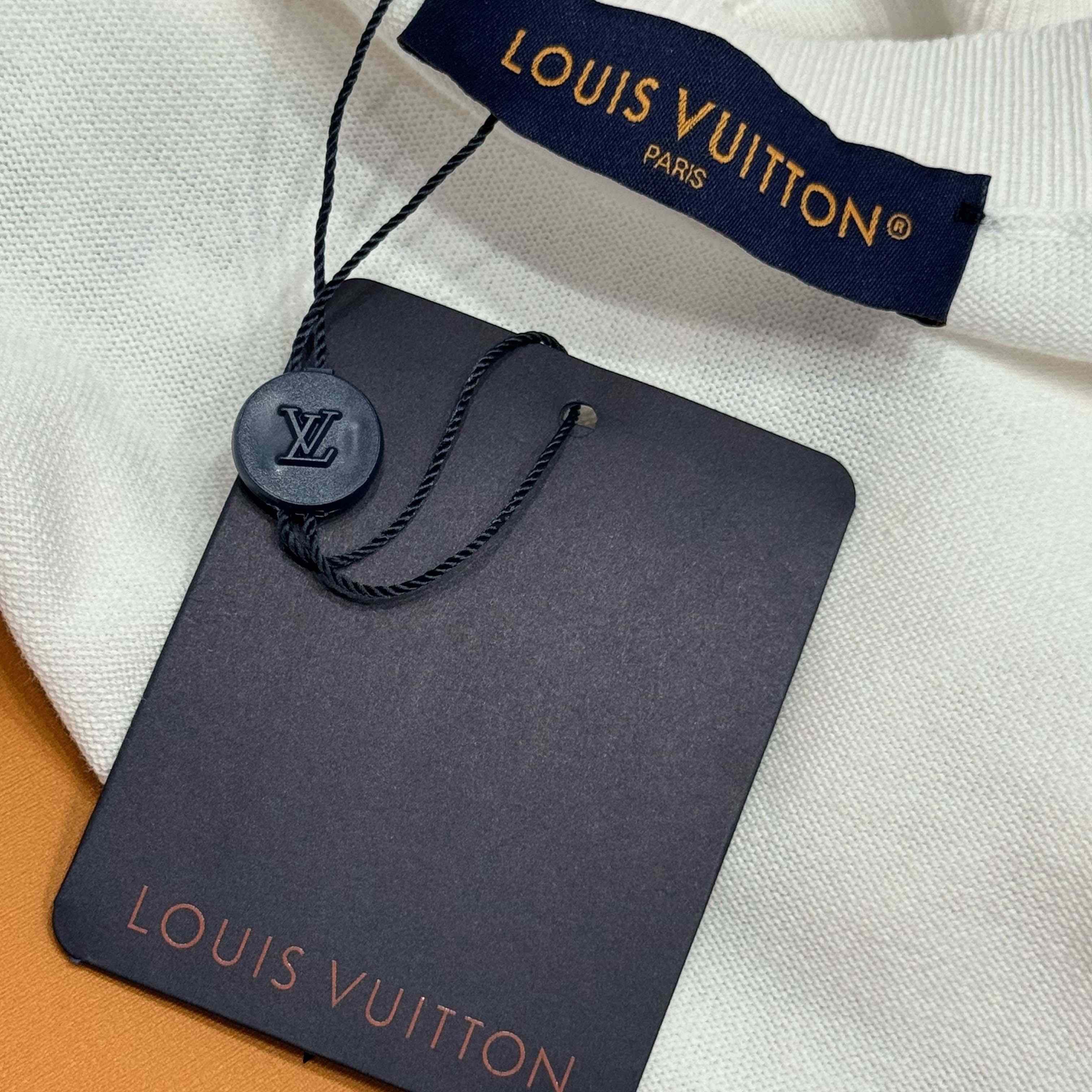 Louis Vuitton Short-Sleeved Knitted Crewneck   1AIMAU - DesignerGu