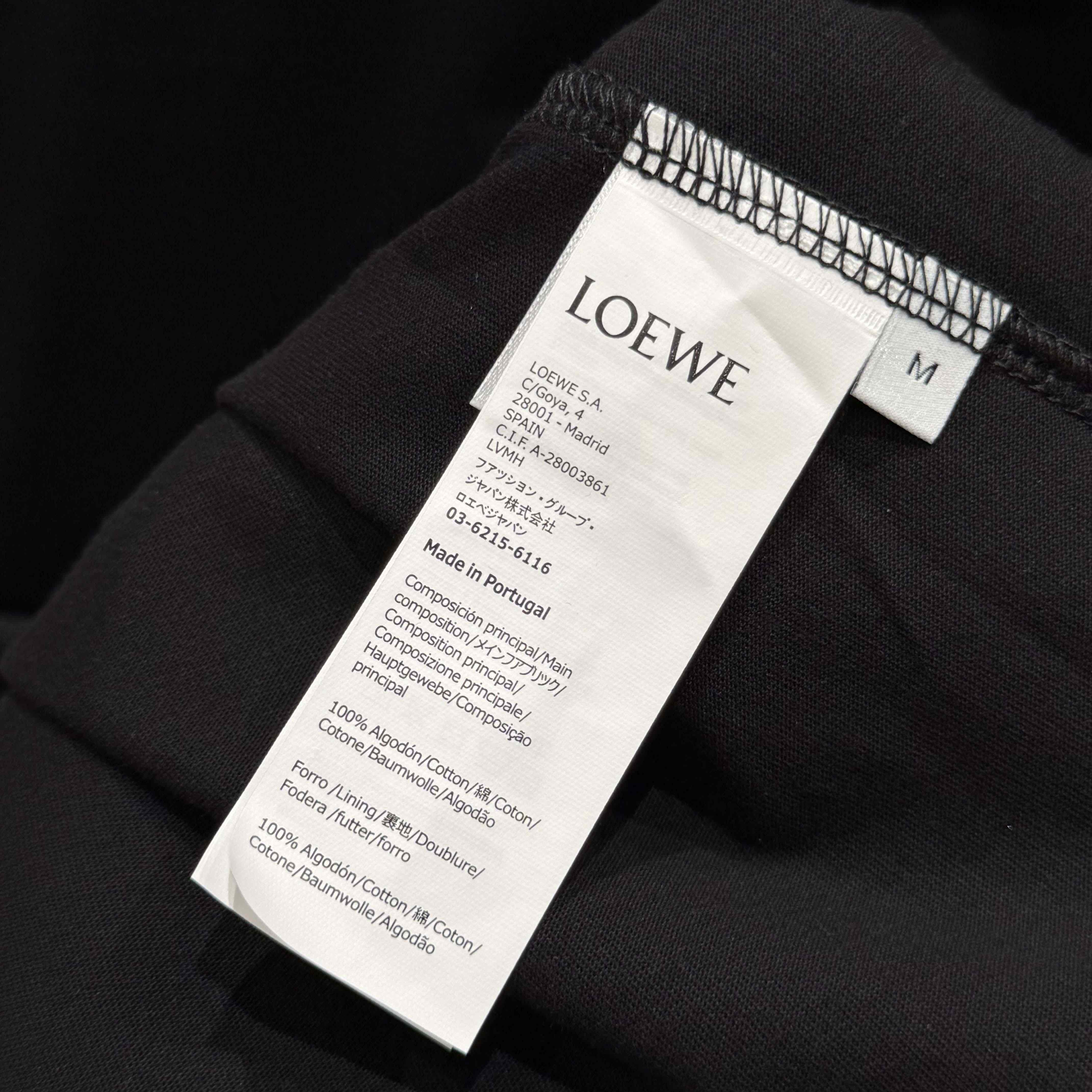 Loewe Relaxed Fit T-shirt In Cotton - DesignerGu
