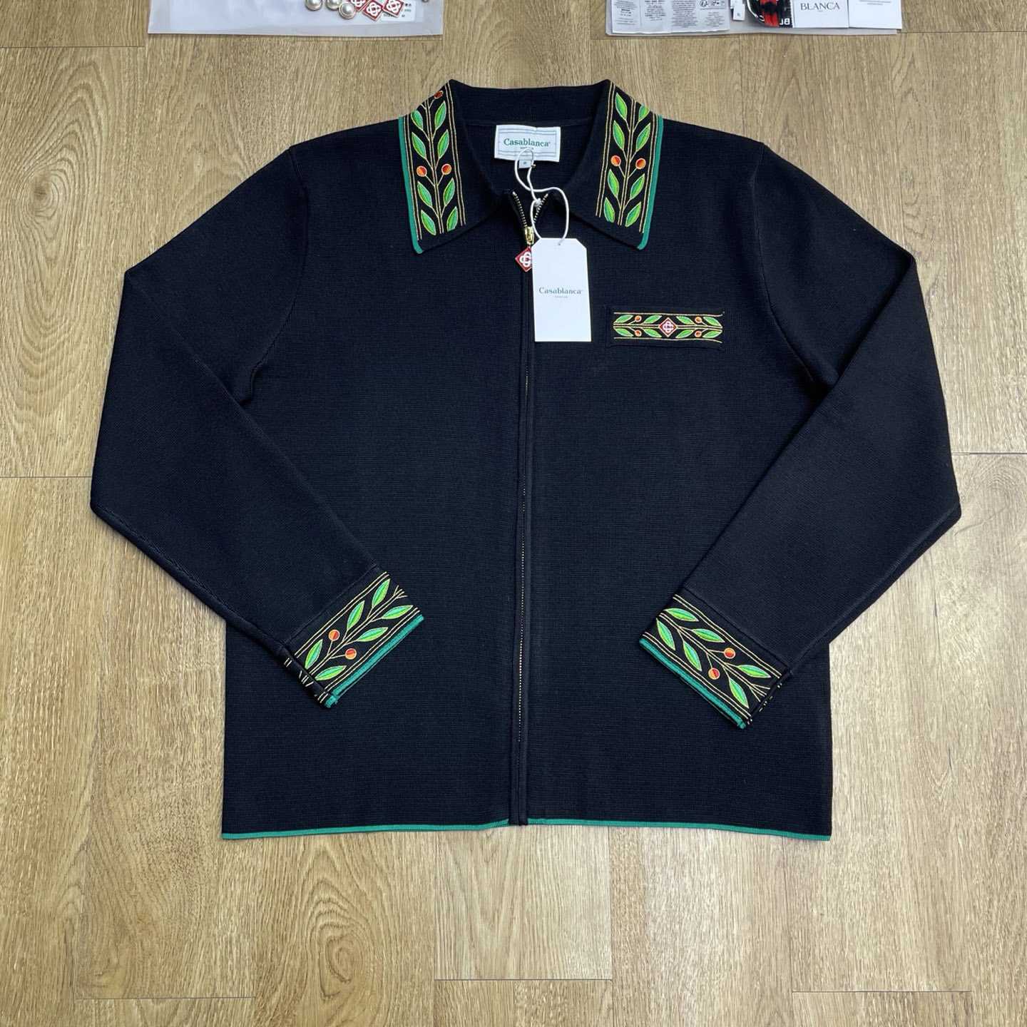 Casablanca Laurel Knit Jacket   Z6019 - DesignerGu