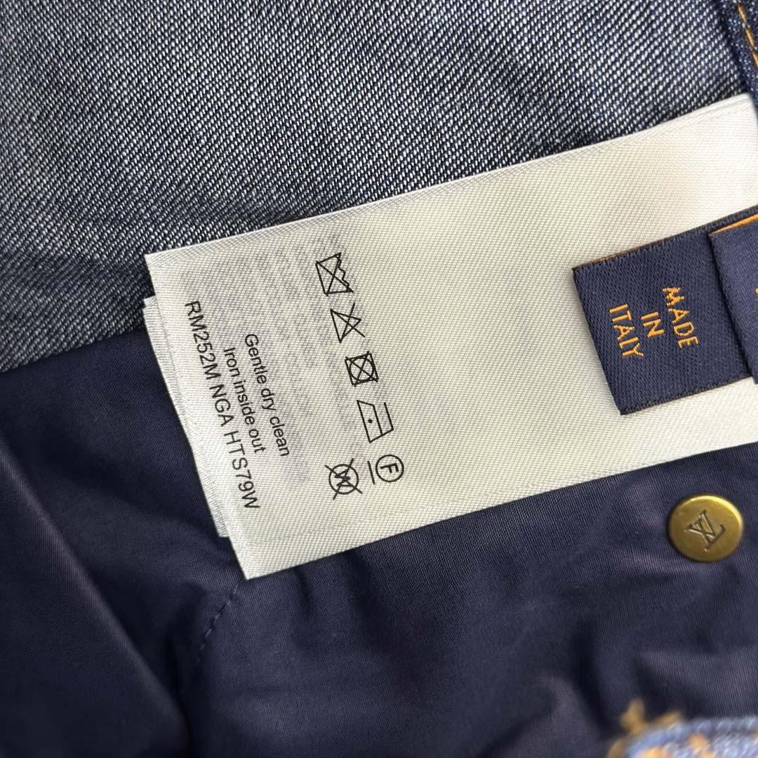 Louis Vuitton Monogram Chambray Shorts   1AILU6 - DesignerGu