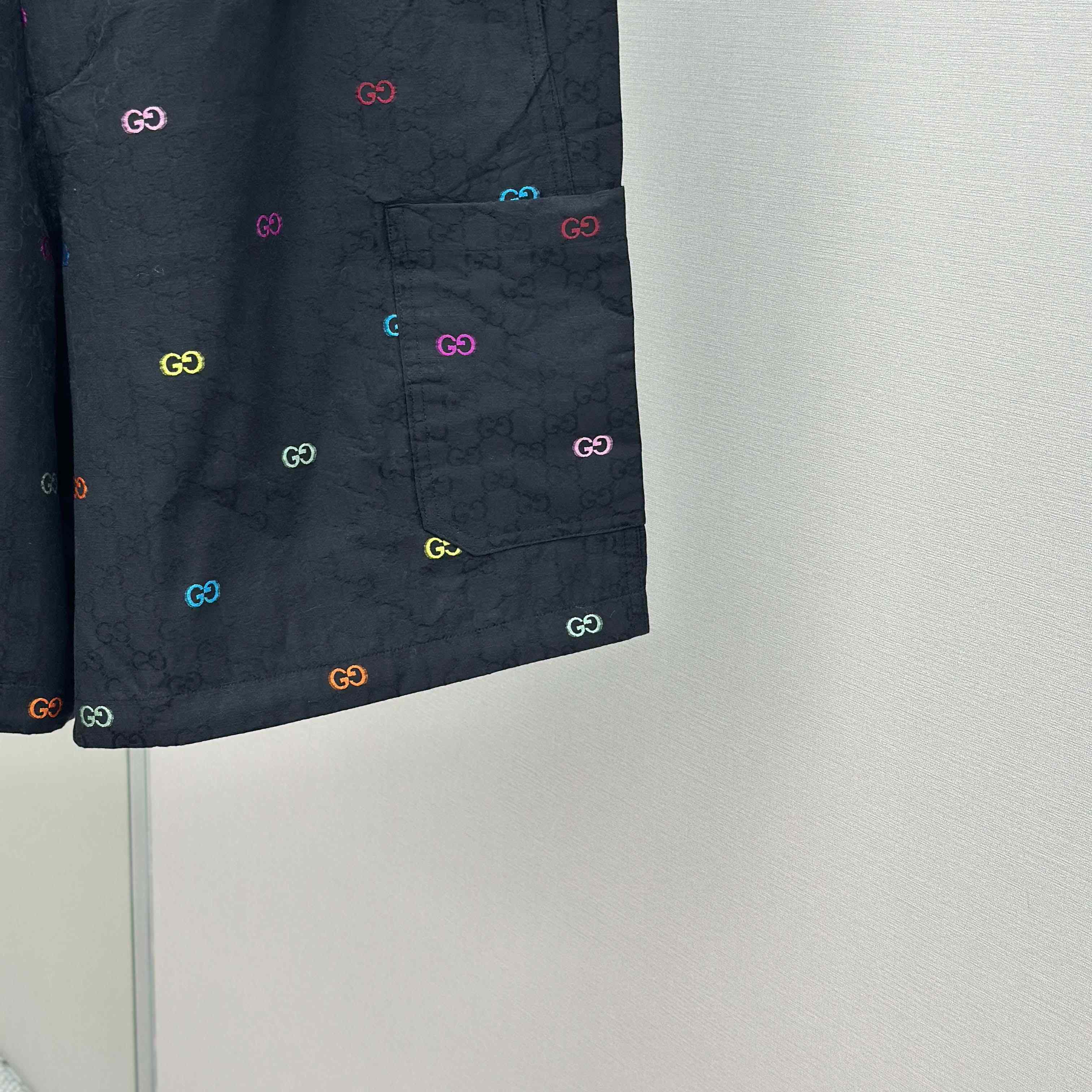Gucci GG Cotton Ripstop Shorts - DesignerGu