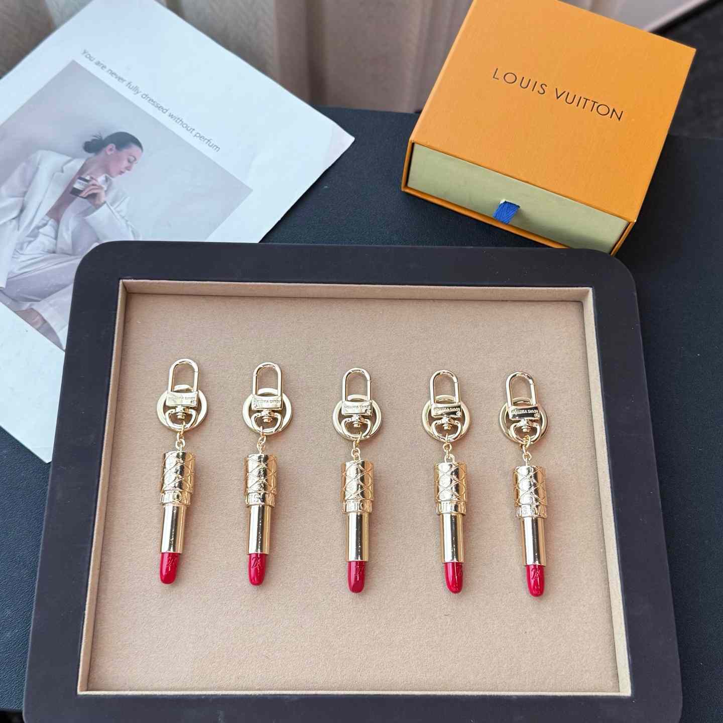 Louis Vuitton LV Lipstick Bag Charm   M03006 - DesignerGu