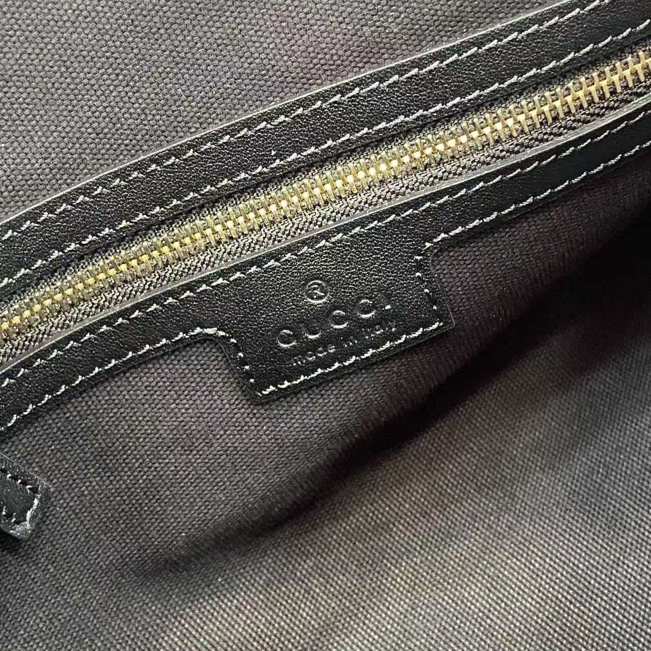 Gucci GG Emblem Medium Shoulder Bag - DesignerGu