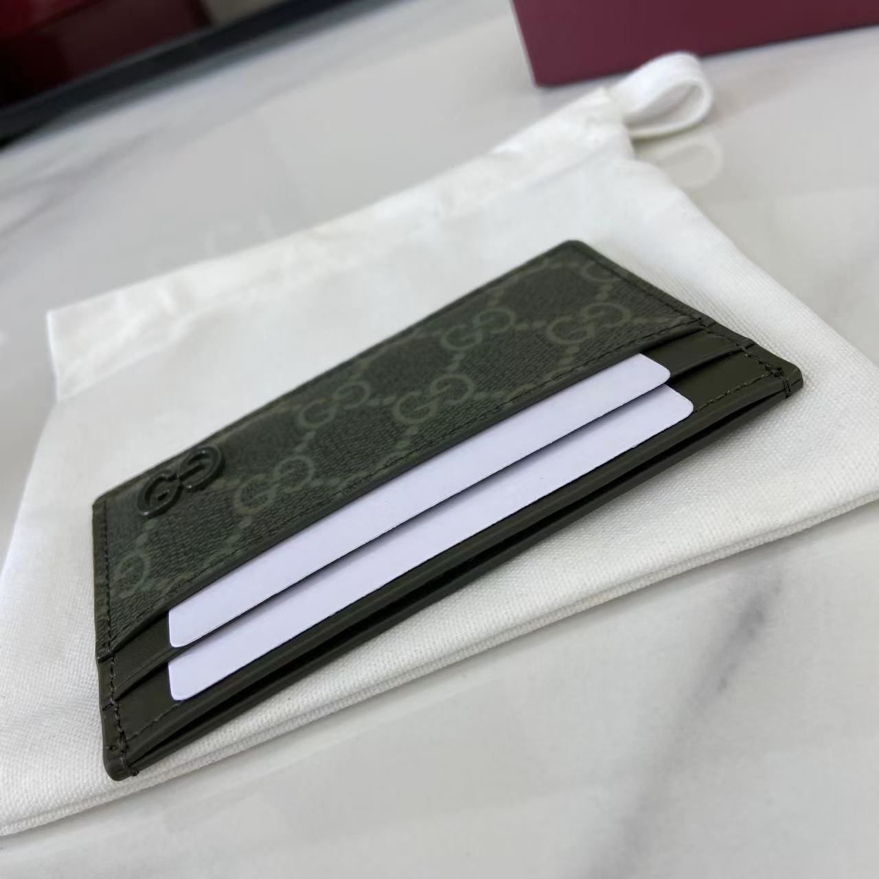 Gucci GG Monogram Long Card Case - DesignerGu