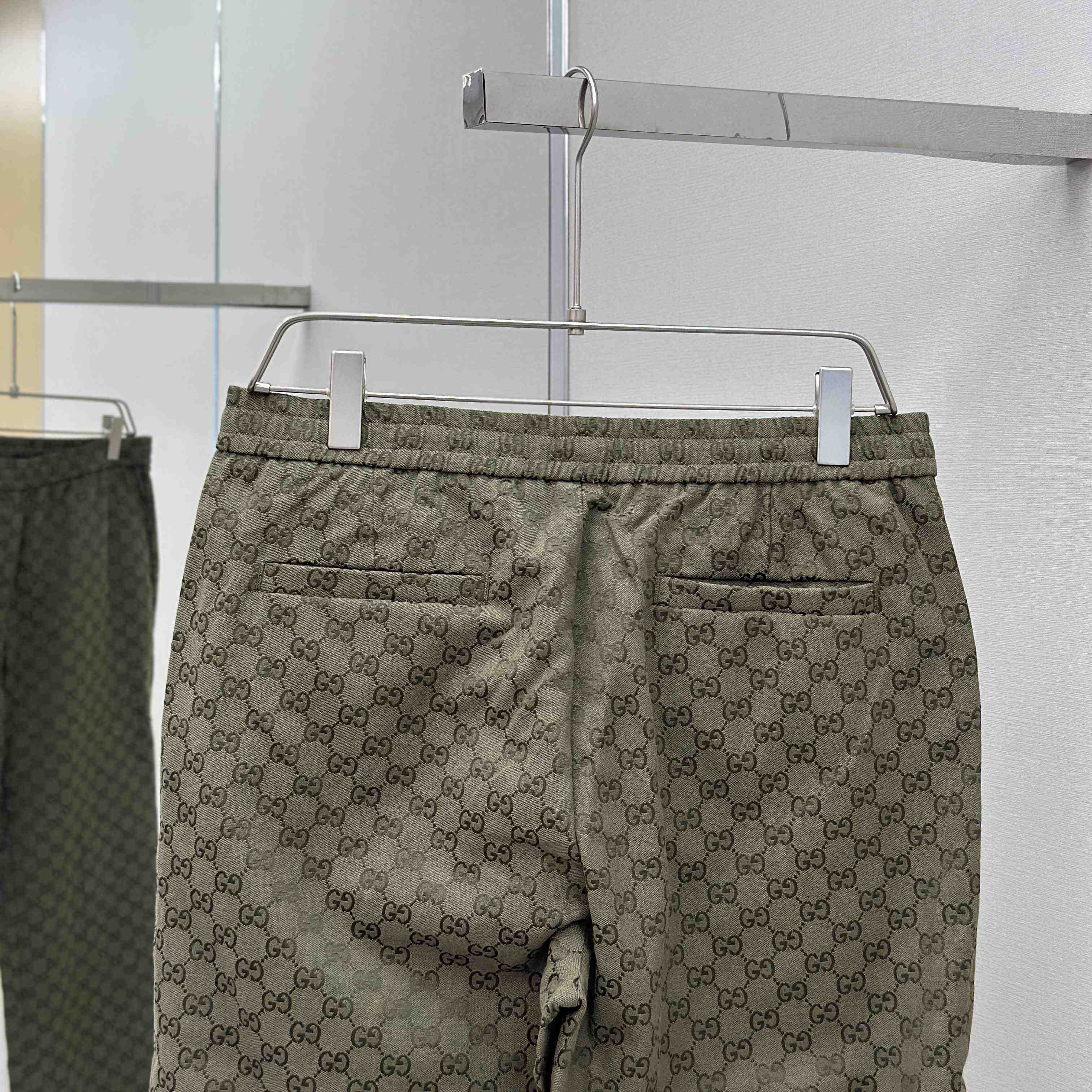 Gucci Black Cotton Pants - DesignerGu
