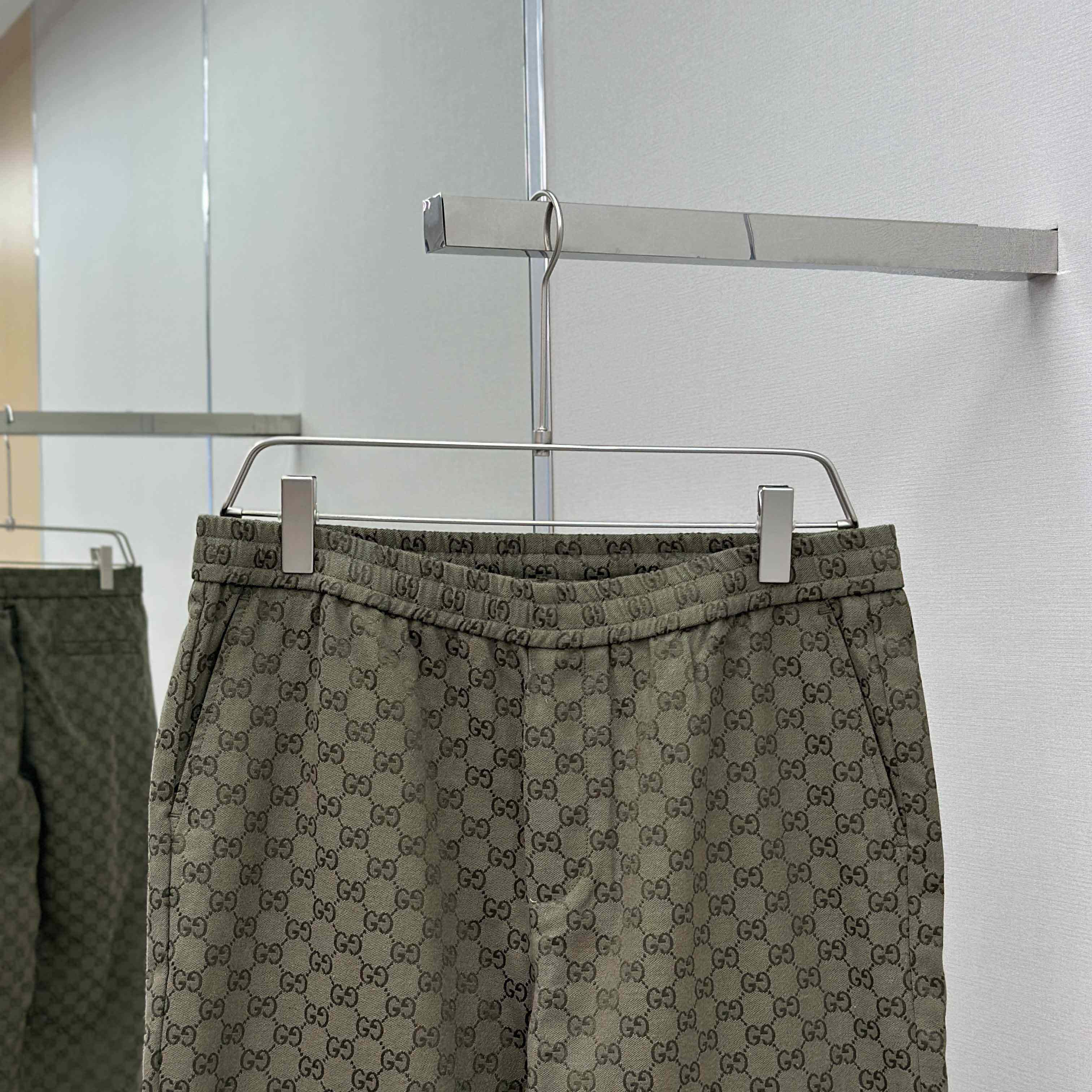 Gucci Black Cotton Pants - DesignerGu
