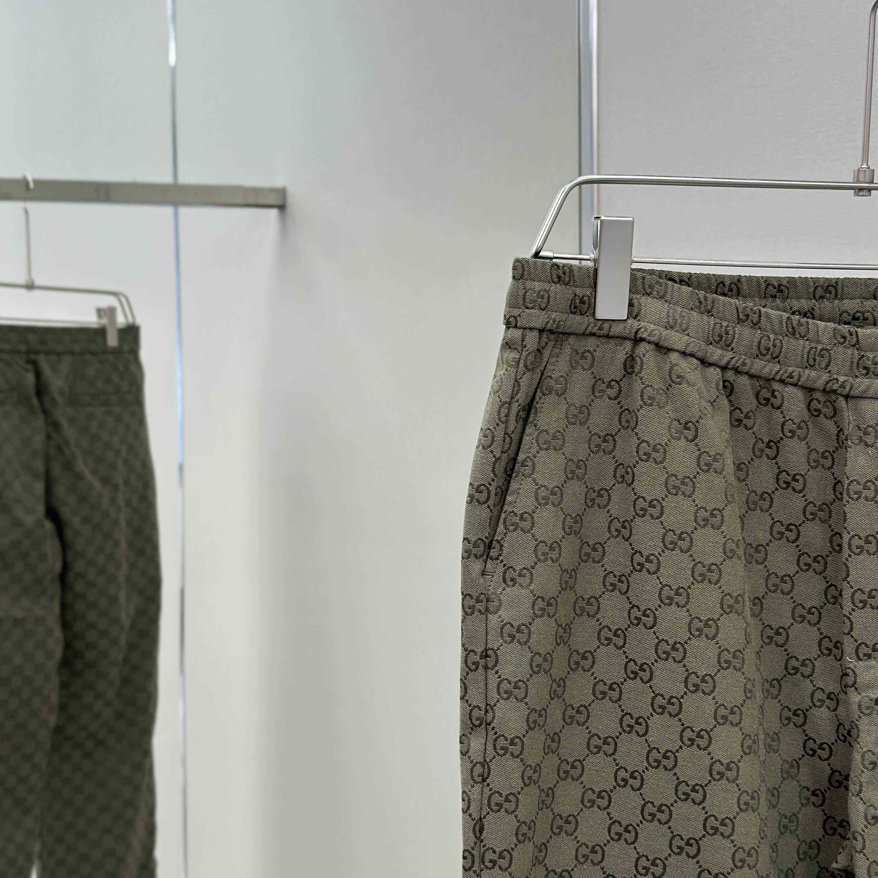 Gucci Black Cotton Pants - DesignerGu